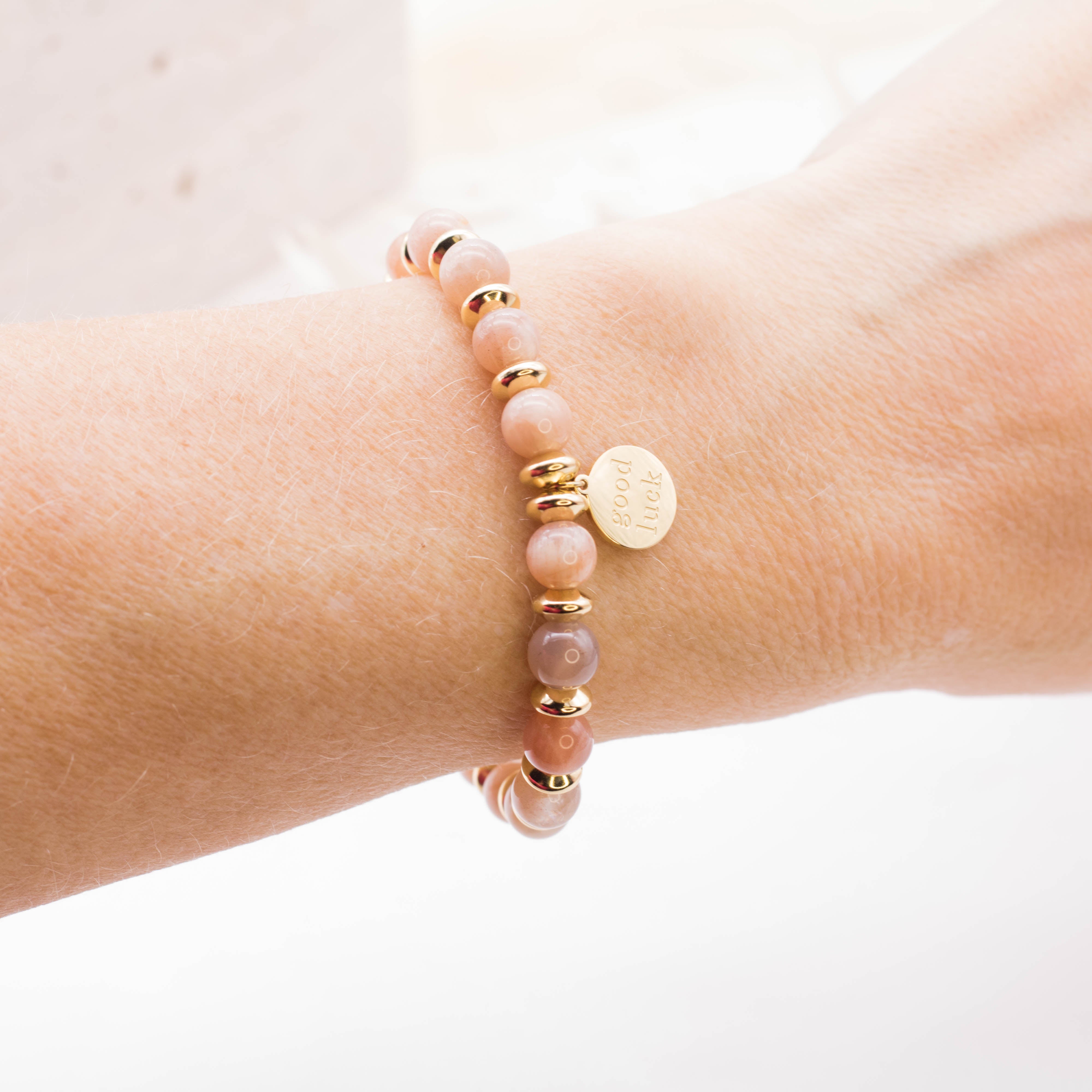 Edelstein Armband "Giulia" Mondstein