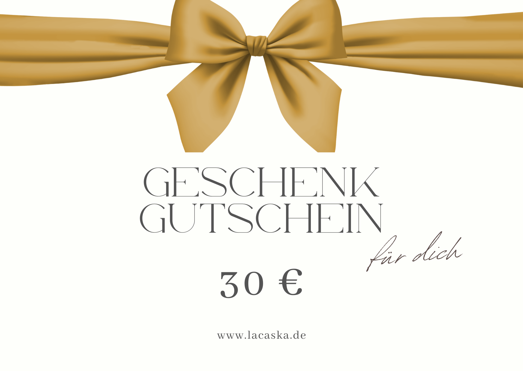 Lacaska - Geschenkgutschein