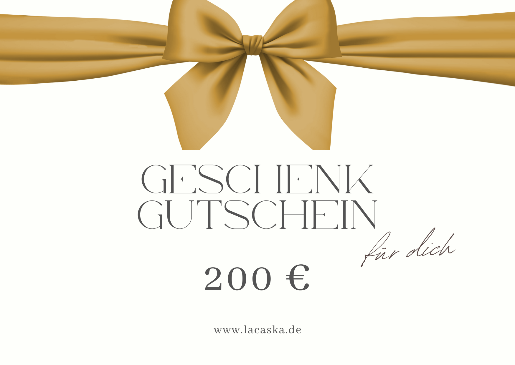 Lacaska - Geschenkgutschein