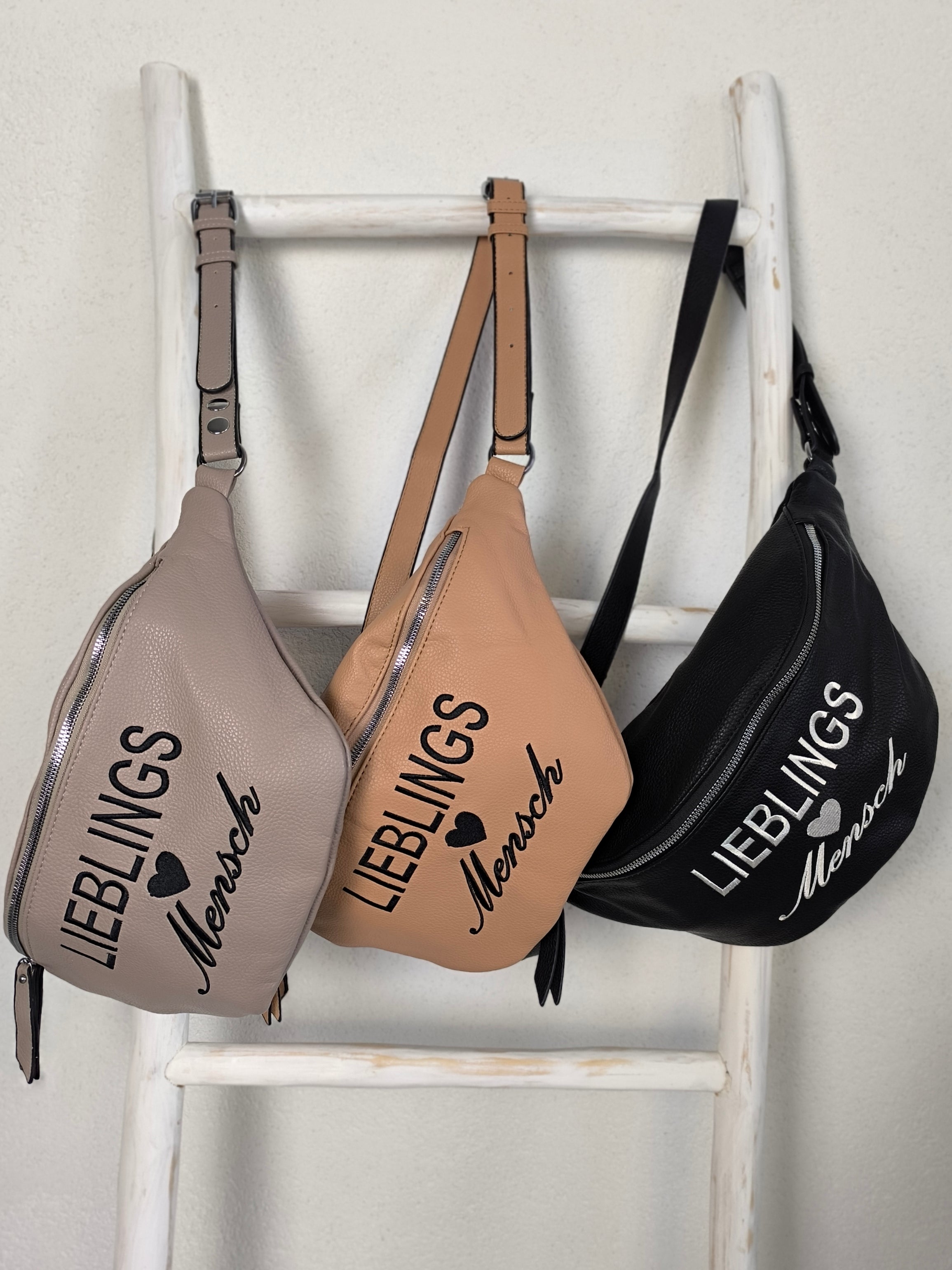 Bodybag Größe L "Lieblingsmensch" 3 Farben