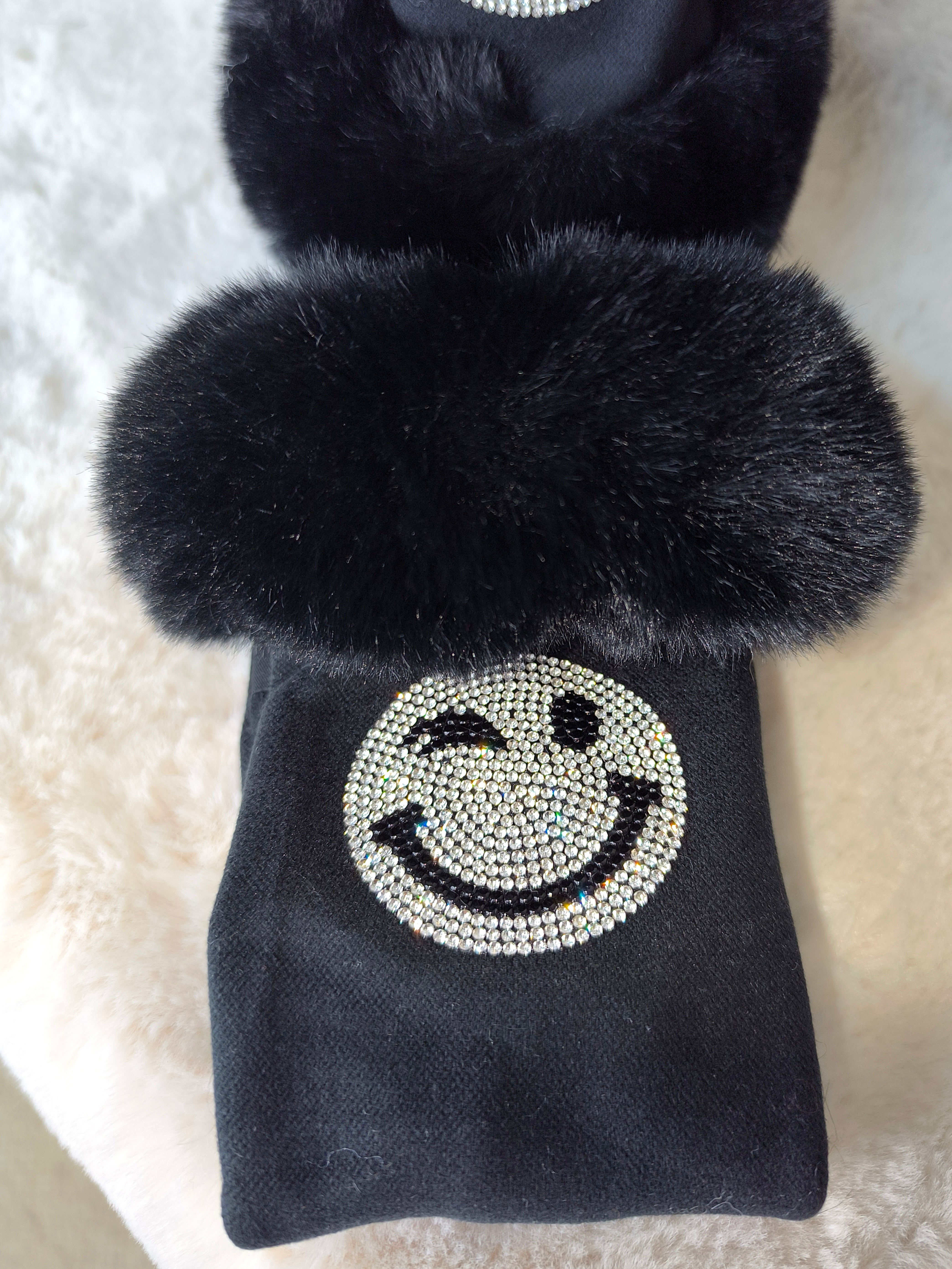 Warme Handschuhe schwarz in 4 Varianten