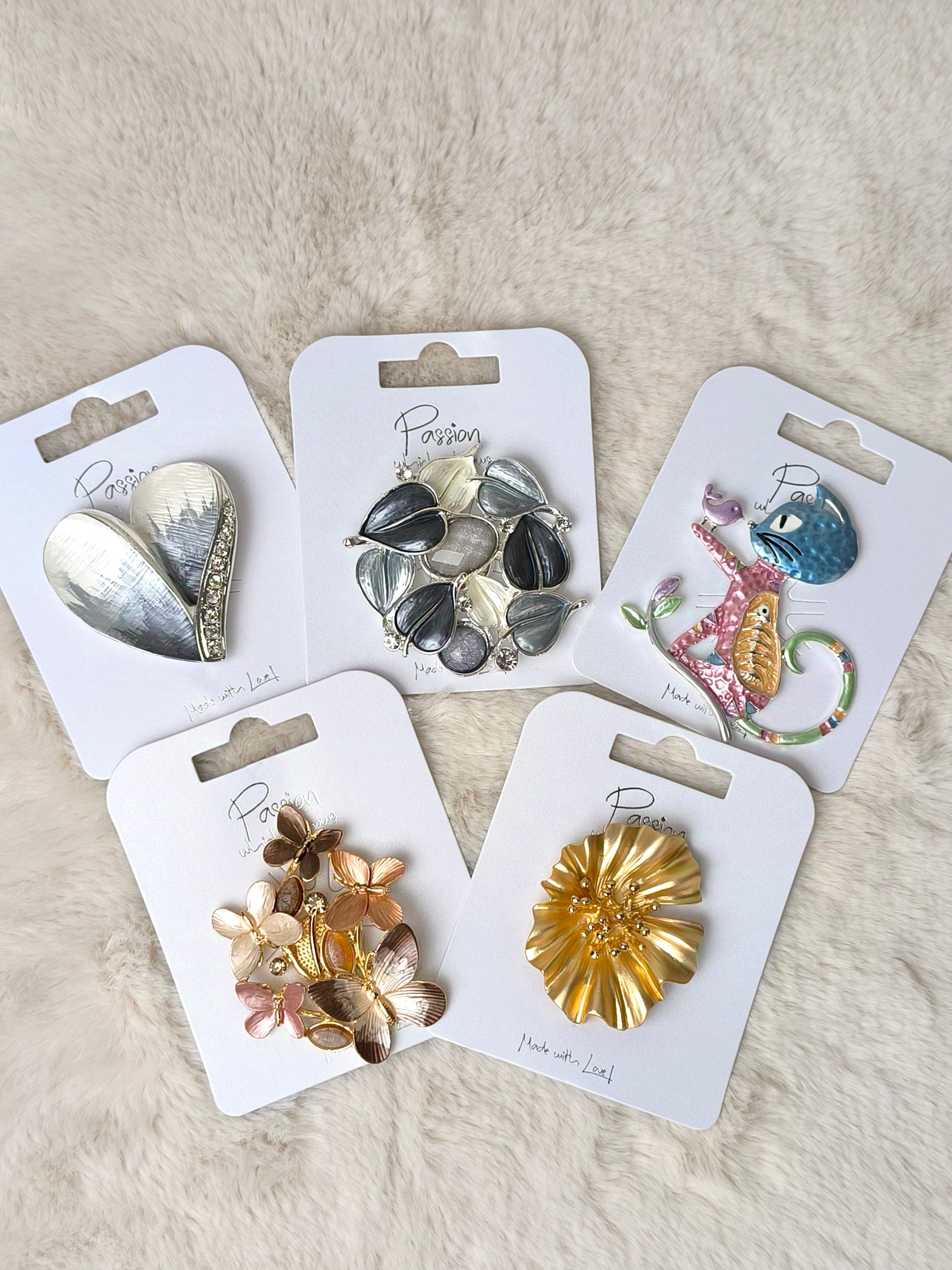 Magnet Pins in verschiedenen Designs