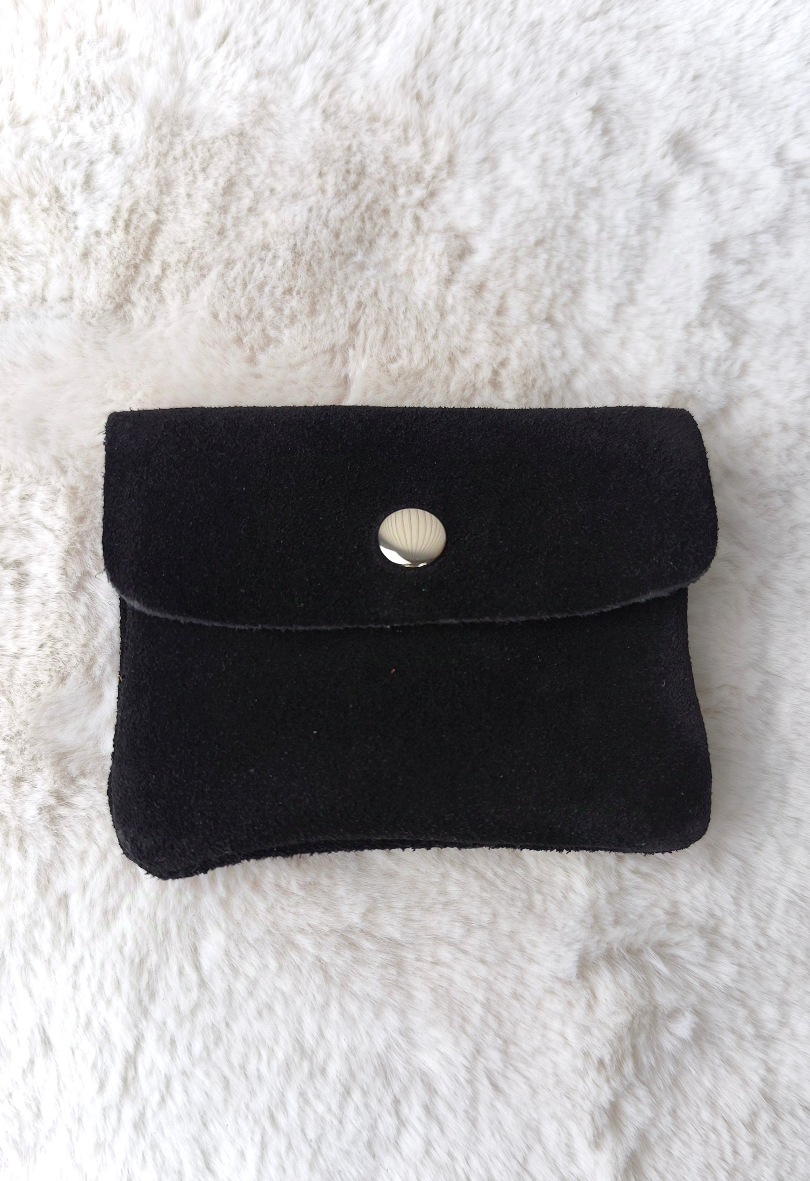 Kleine Geldbörsen aus echtem Wildleder in 3 Farben