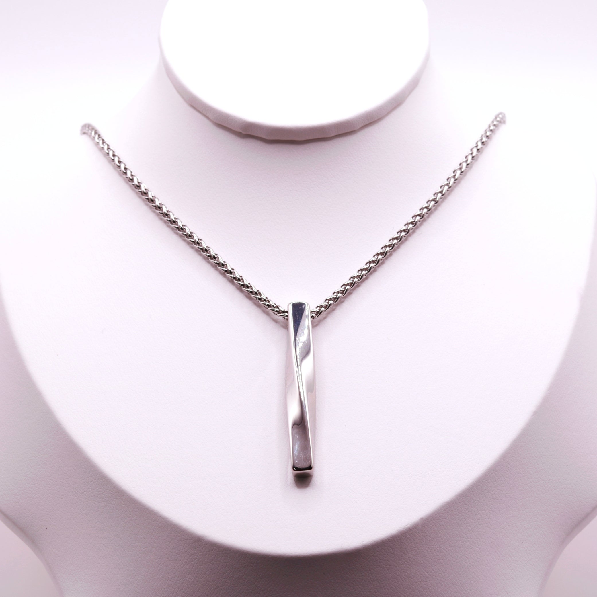 Edelstahl Halskette "Stab"