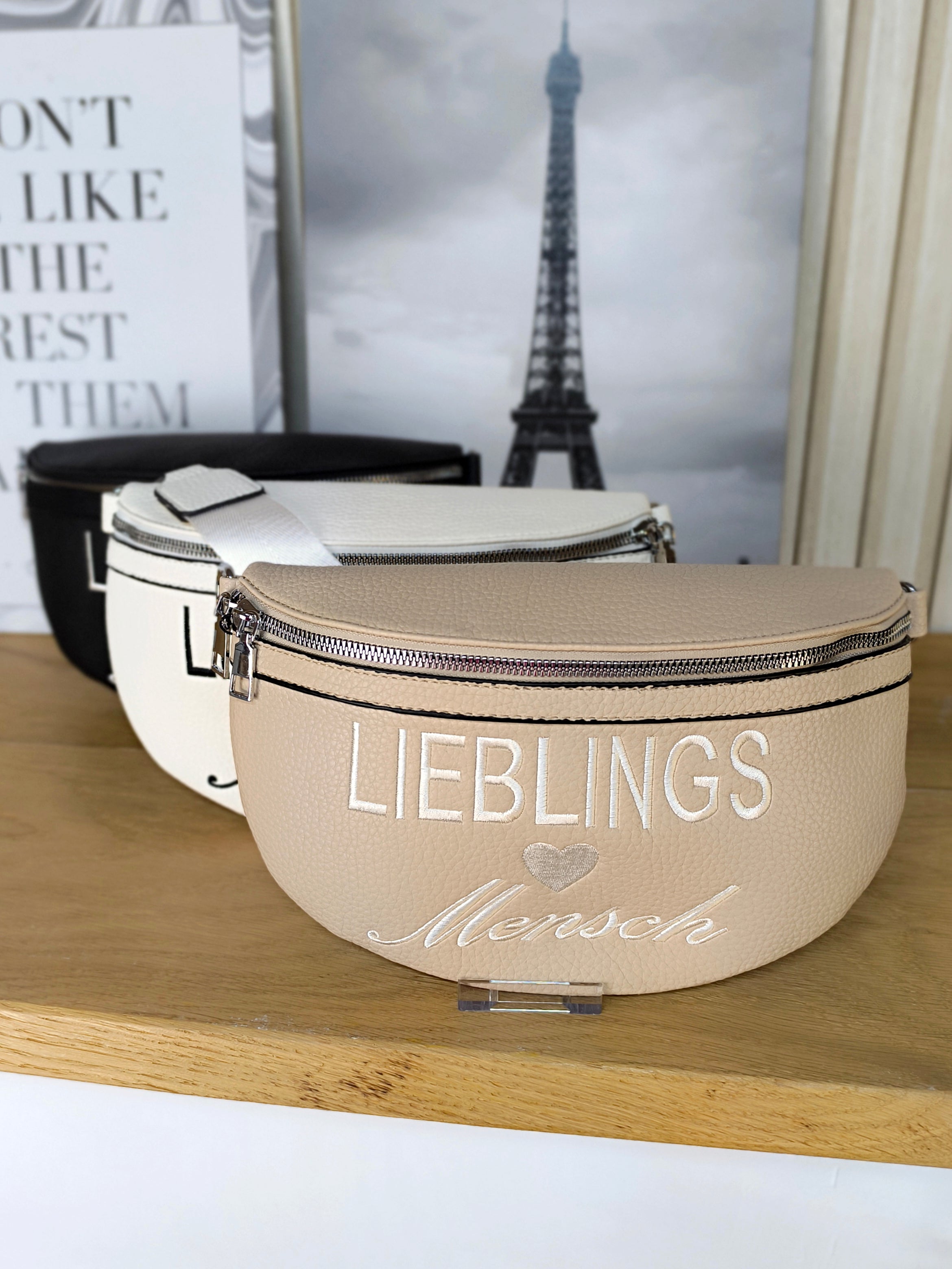 Bodybag "Lieblingsmensch" in 3 Farben