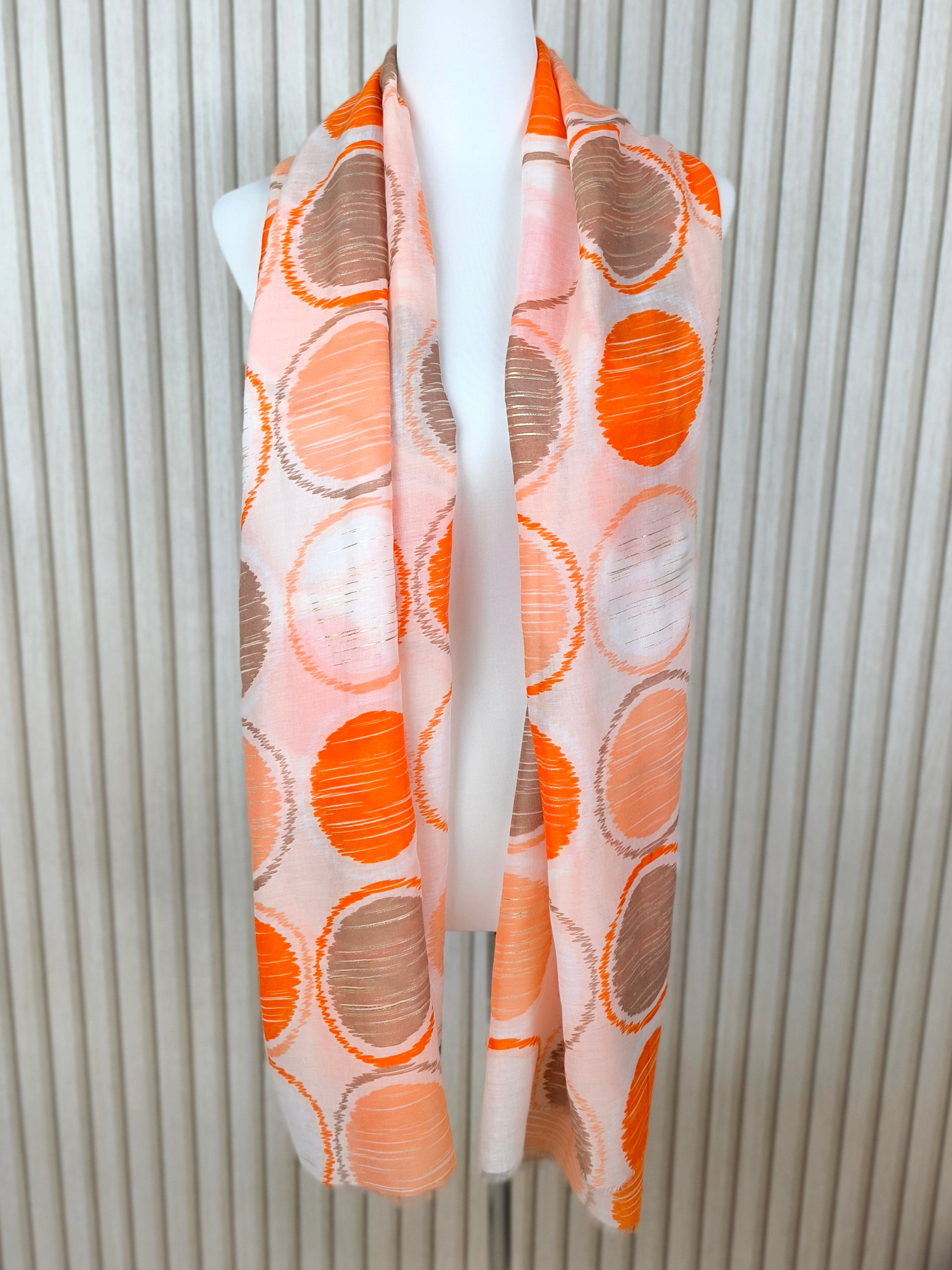 Leichtes Halstuch orange