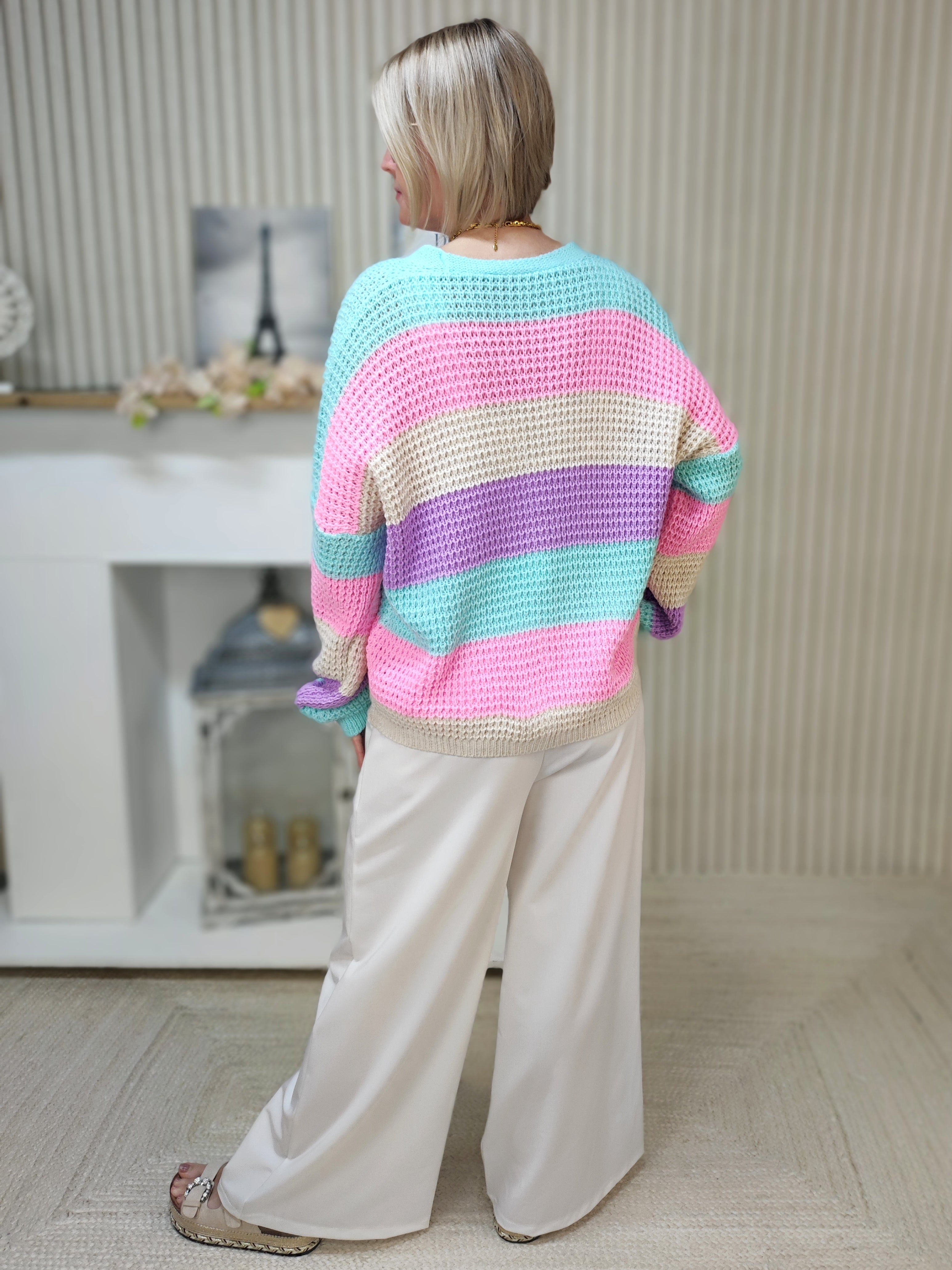 Strickjacke "Nina" gestreift (36-42/44)