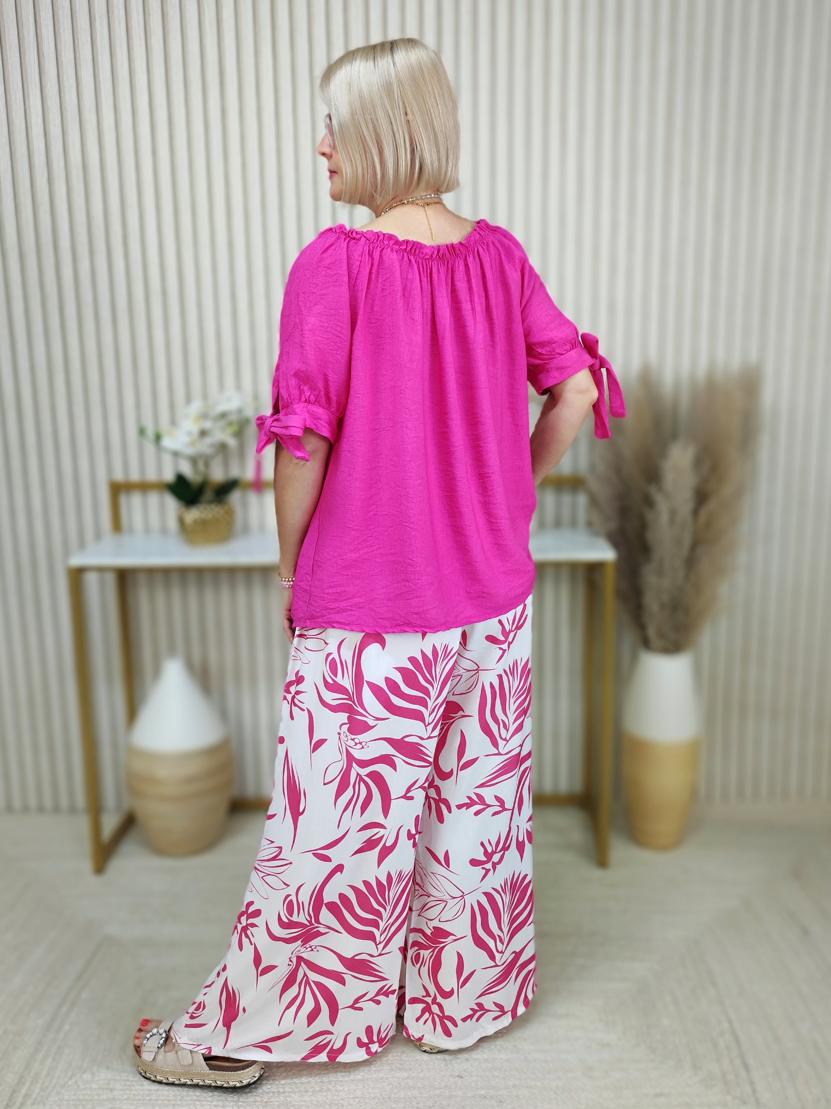 Carmenbluse Pink (38-42/44)
