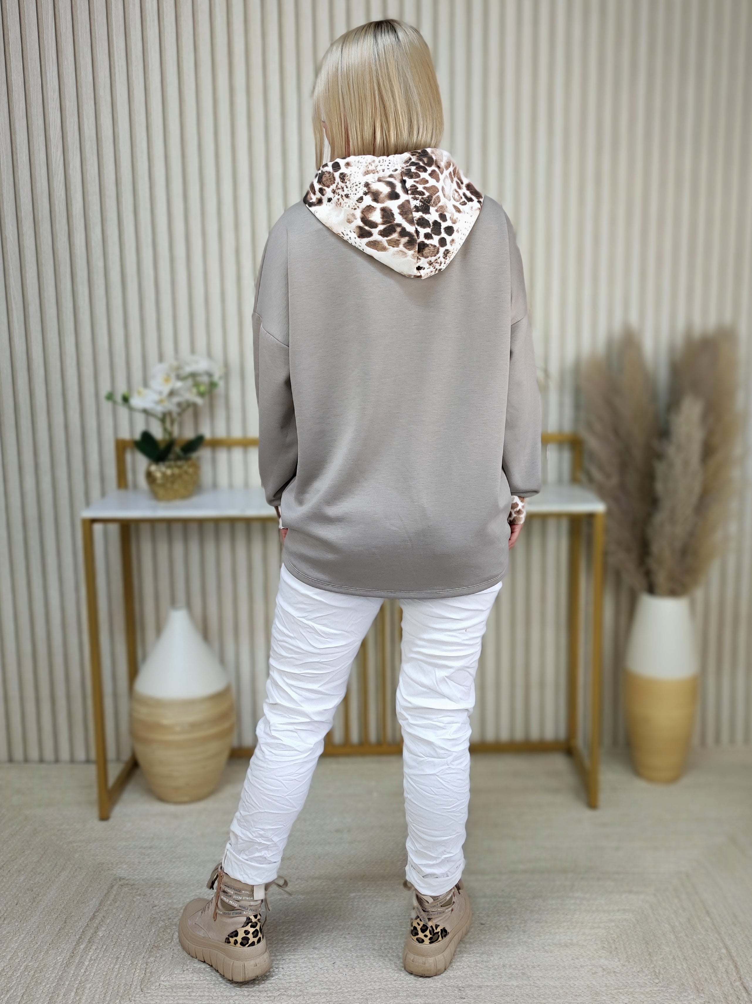 Sweatshirt "Pearl" mud (38-42)