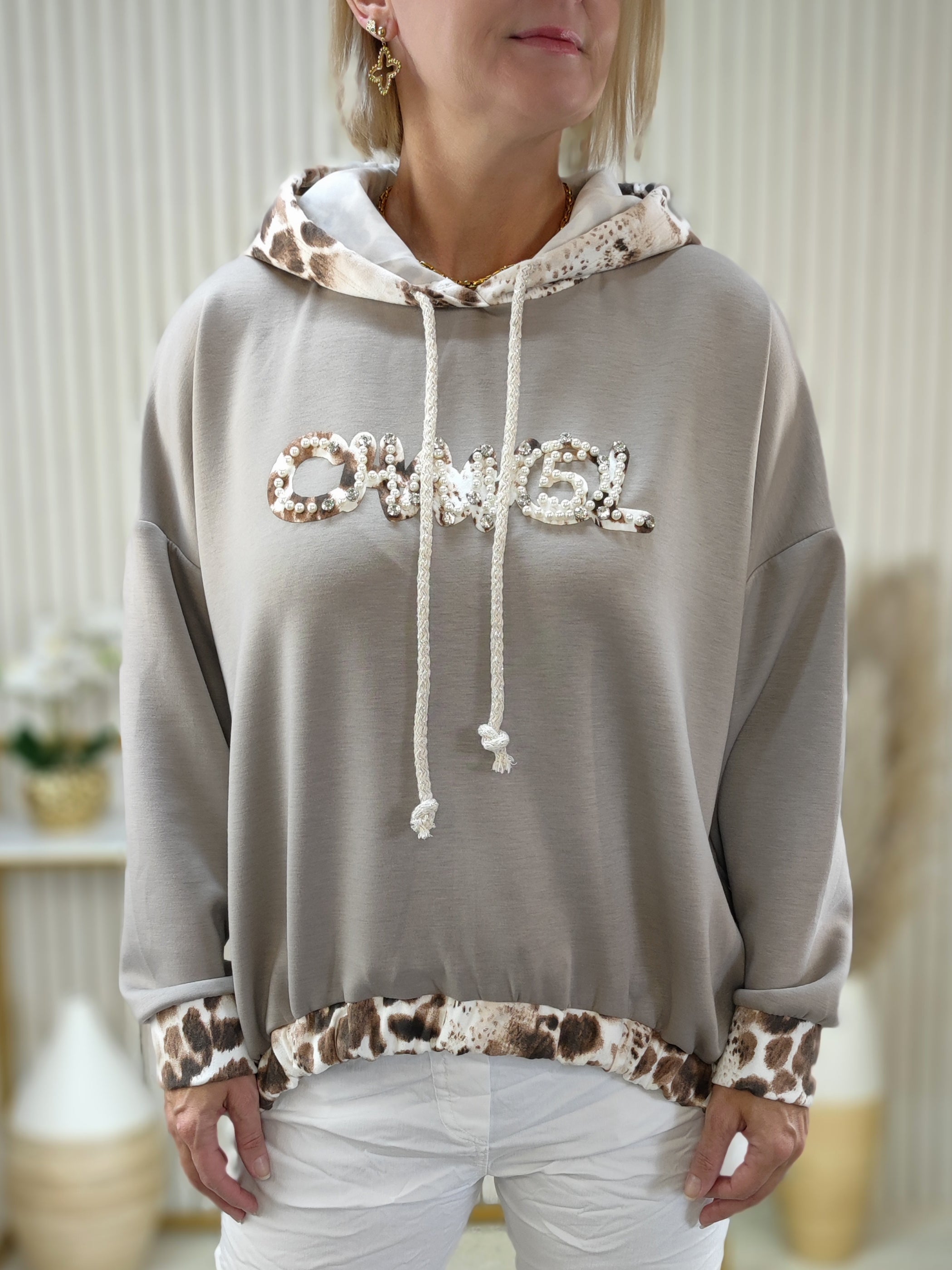 Sweatshirt "Pearl" mud (38-42)
