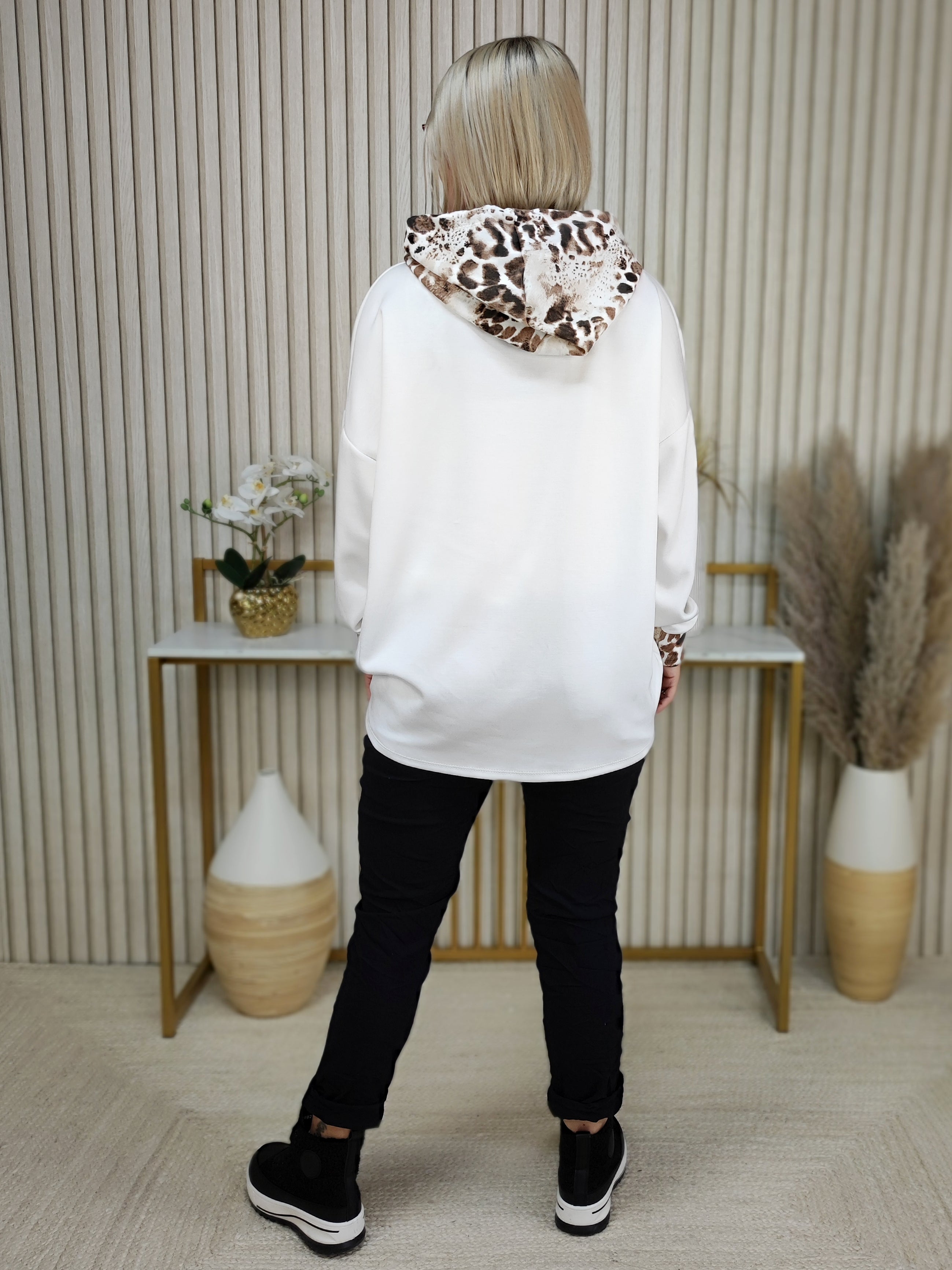 Sweatshirt "Pearl" weiss (38-42)