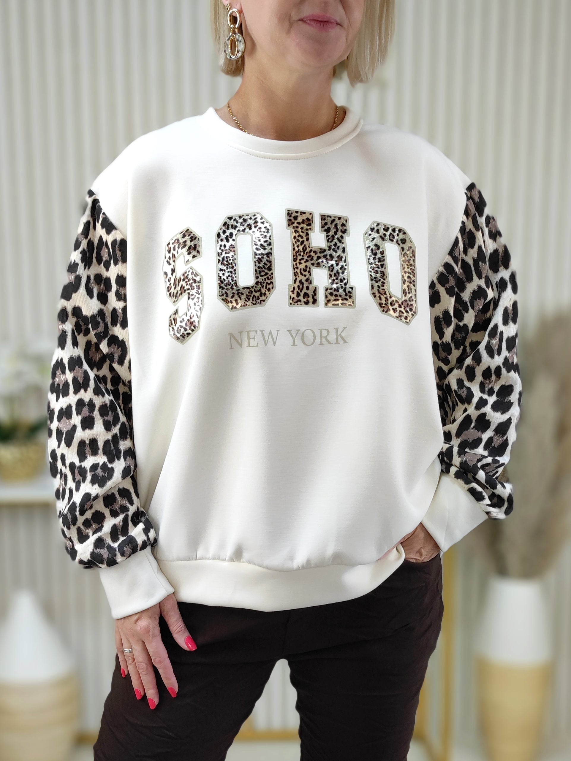 Sweatshirt "Soho" Creme (38-44)