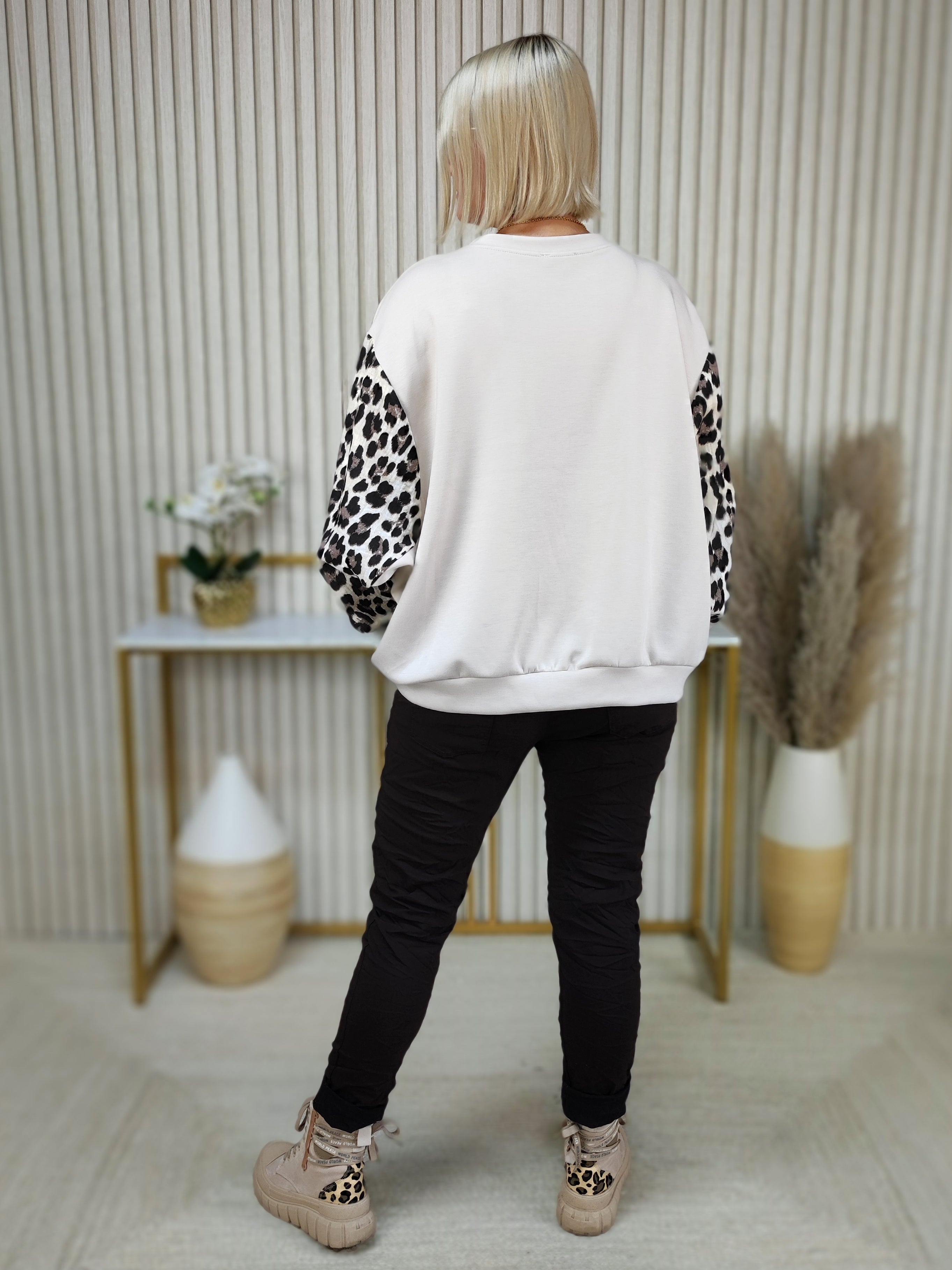 Sweatshirt "Soho" beige (38-44)