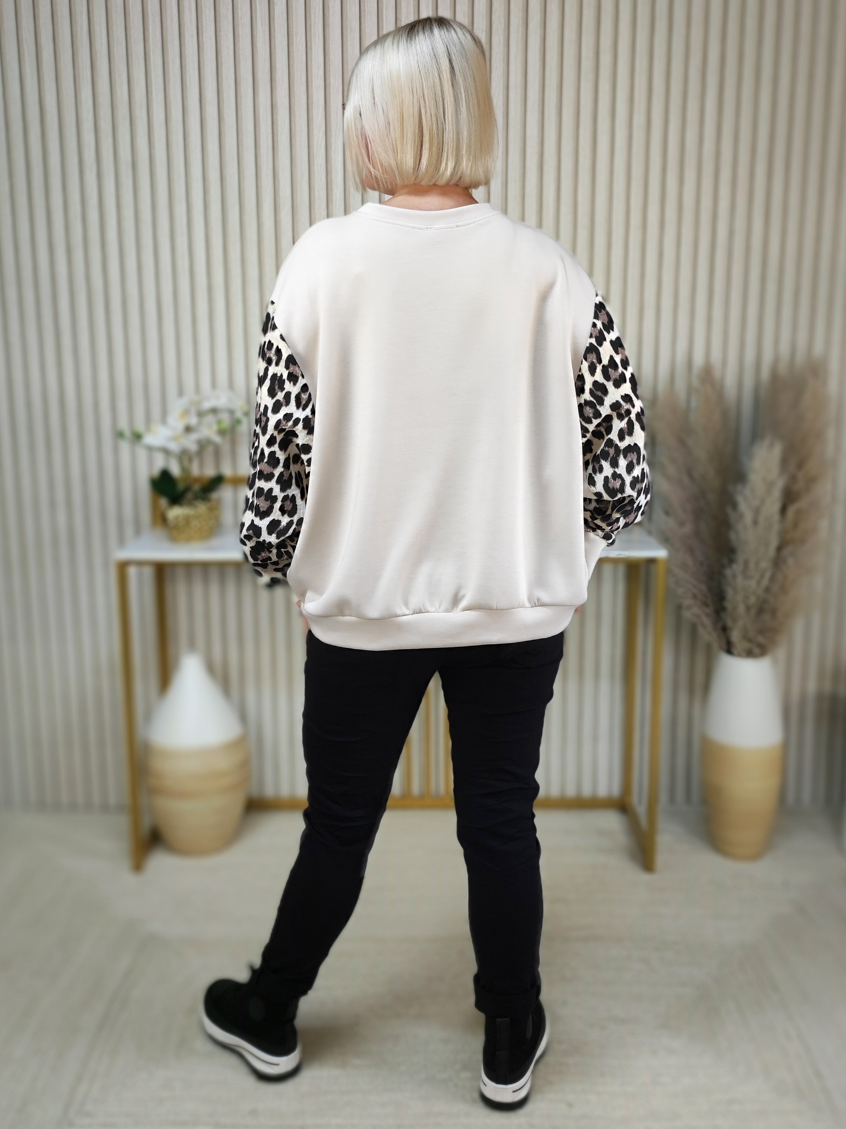 Sweatshirt "Soho" beige (38-44)