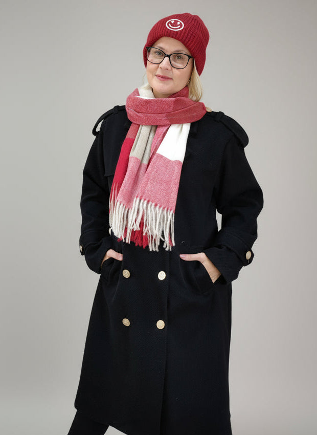 Kuschelschal kariert in 3 Farben