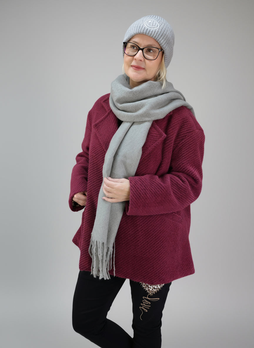 Kuschelschal uni in 5 Farben