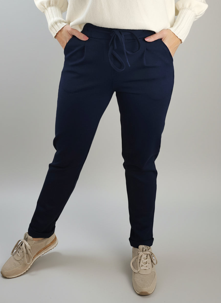 Stoffhose/Chinohose preußisch blau (S/M/L)