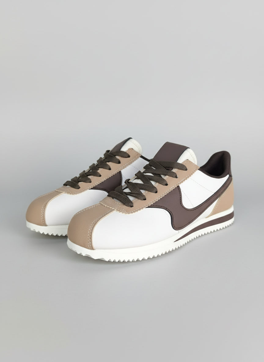 Sneaker beige/braun Größen 36-41