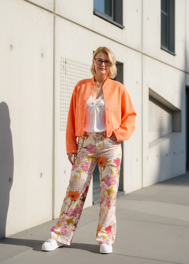 Jacke "Mia" orange (38-42/44)