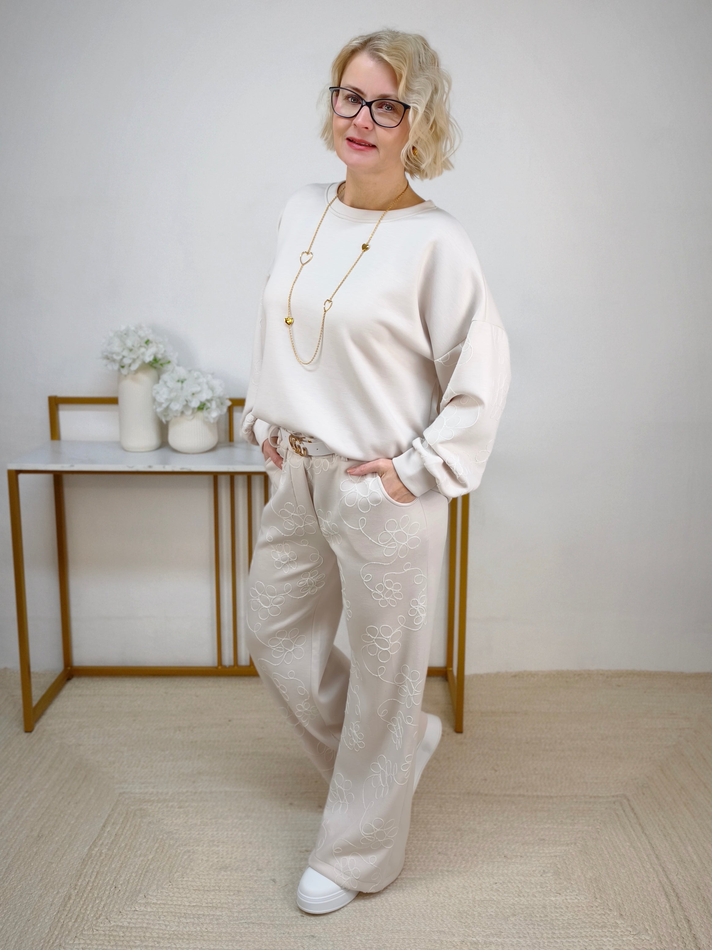 Zweiteiler hellbeige (38-42)