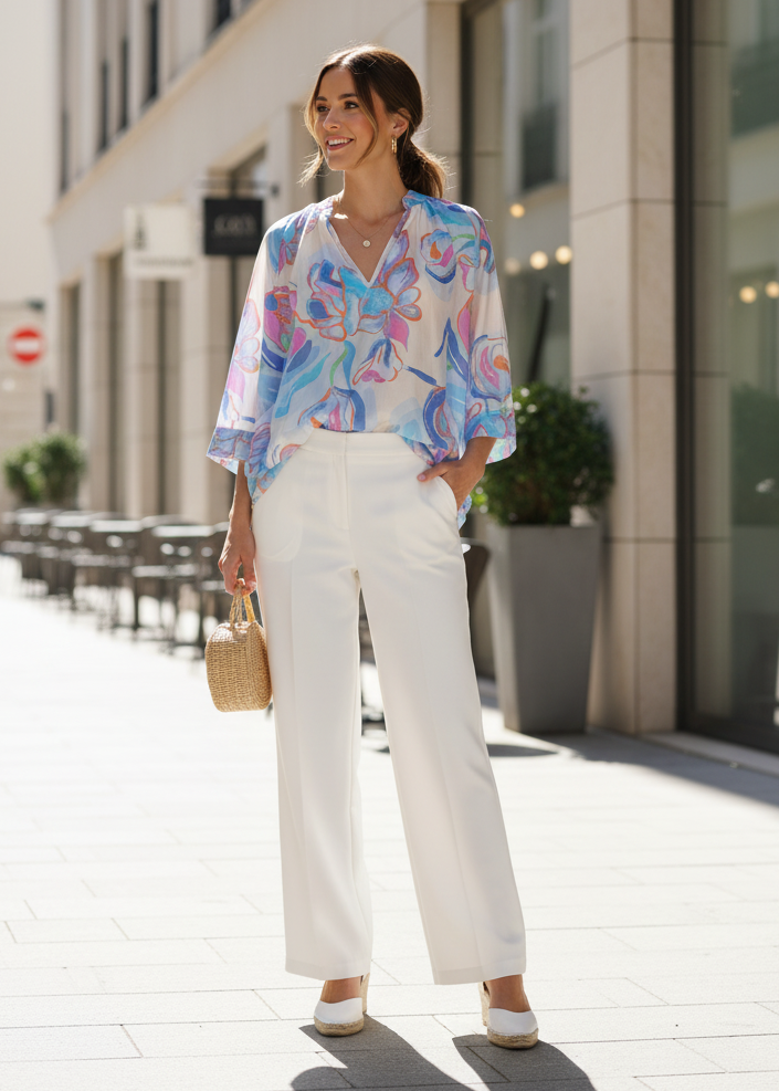 Bluse transparent "Sarah" (38-44)