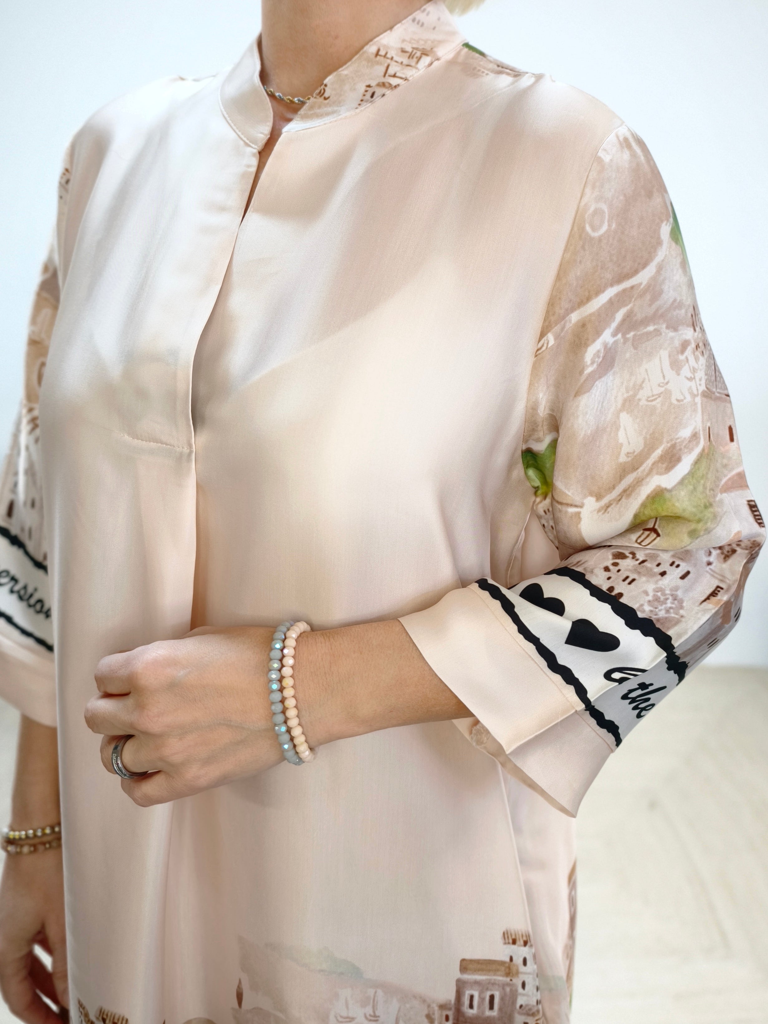 Kleid "Malta" beige (38-42)