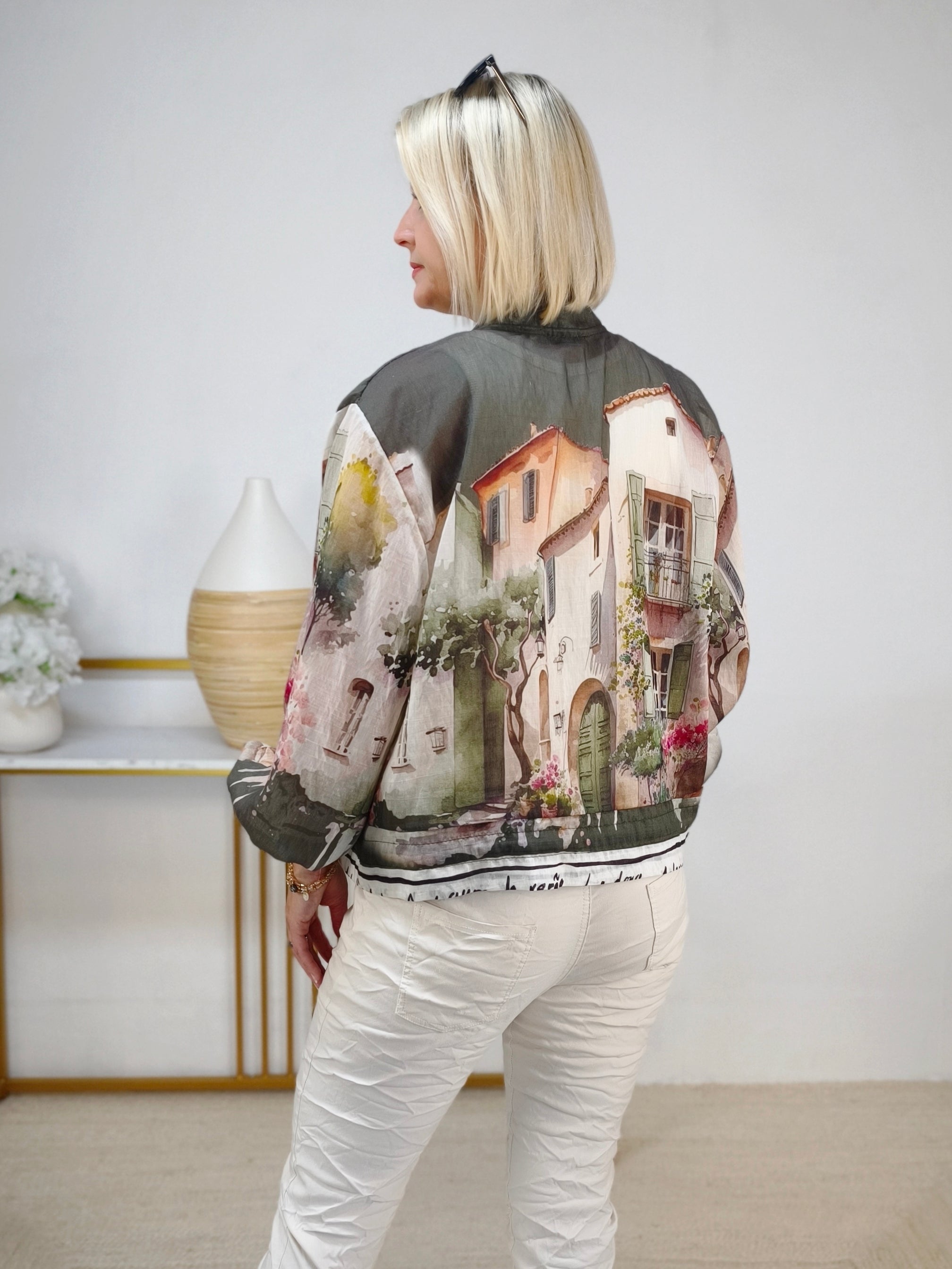 Leichte Jacke "Valenzia" Khaki (38-42/44)
