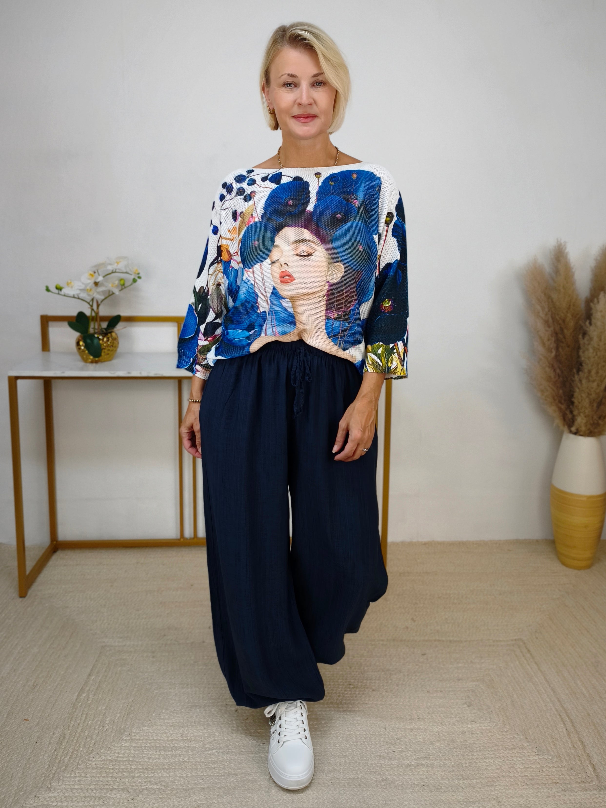Pumphose in Dunkelblau (36-42)