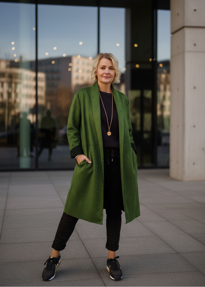 Pullover "Maja" unifarben Schokobraun (36-42)