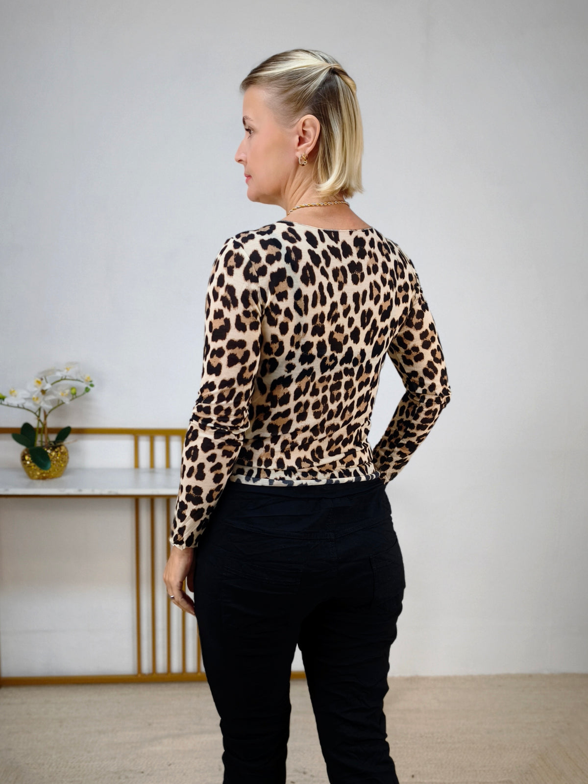 Kashmire Longsleeve Leo beige (36-40/42)