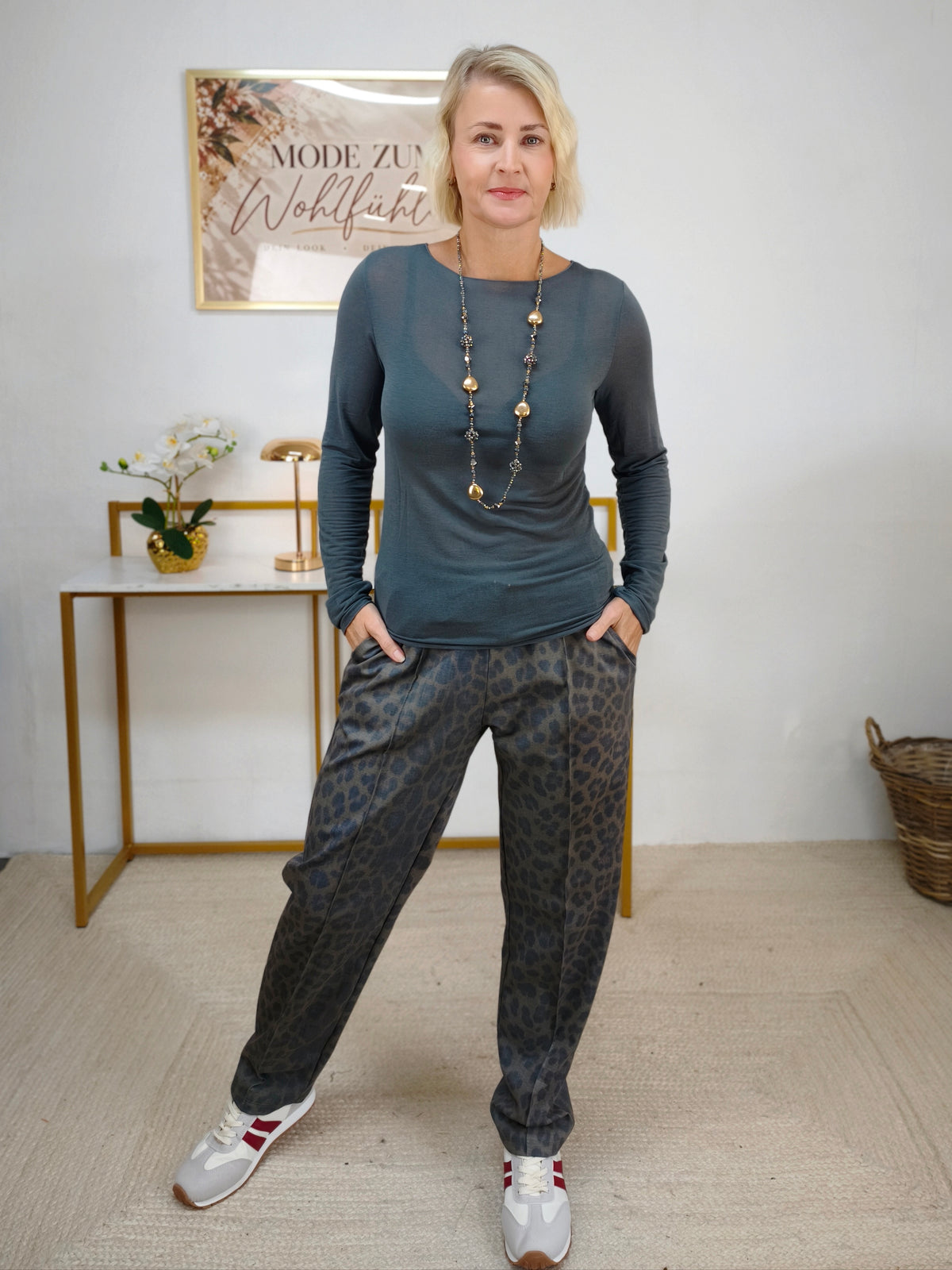 Kashmire Longsleeve uni Anthrazit (36-40/42)