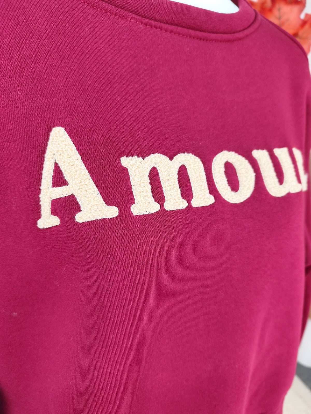 Sweatshirt "Amour" (38-42)