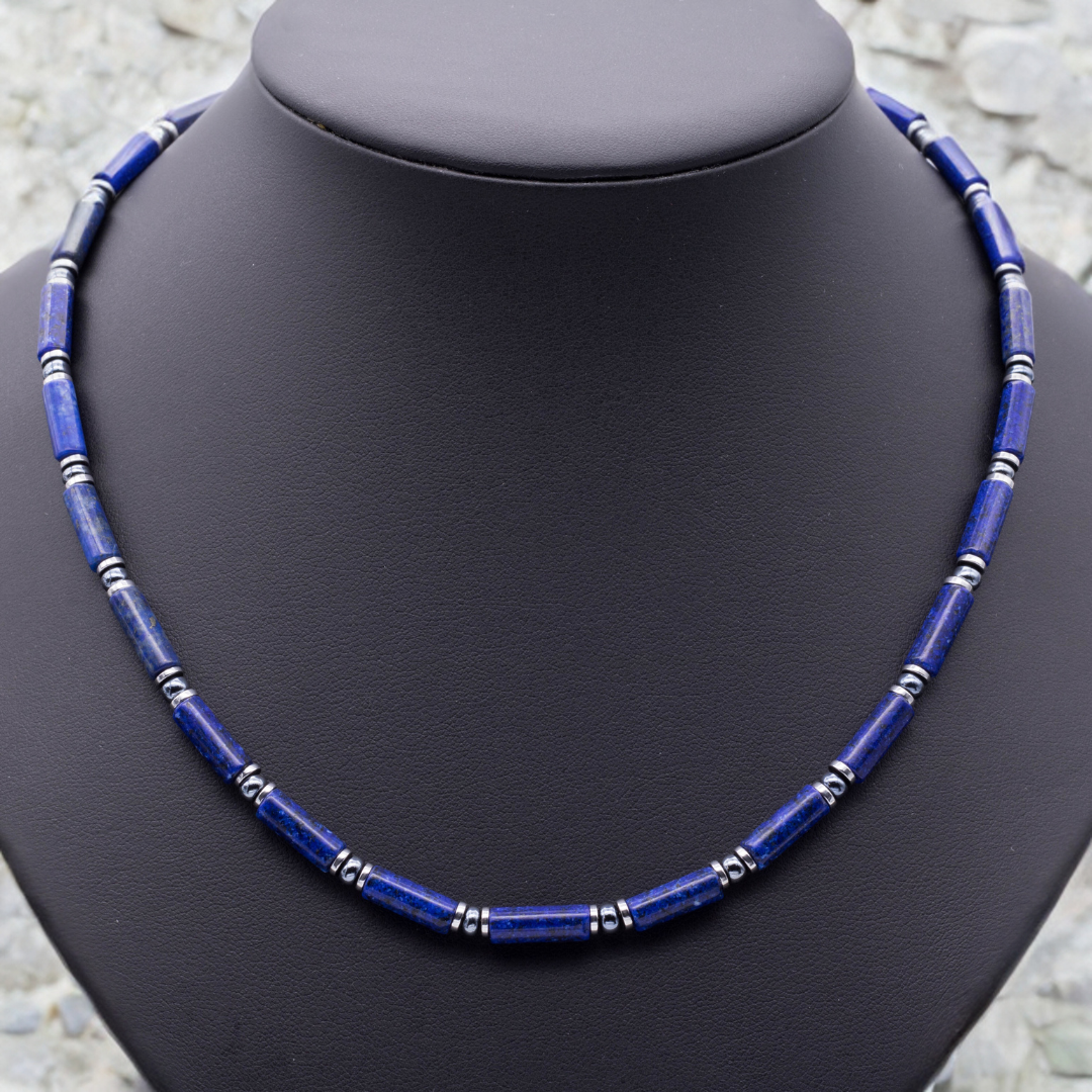 Herren Kette blau