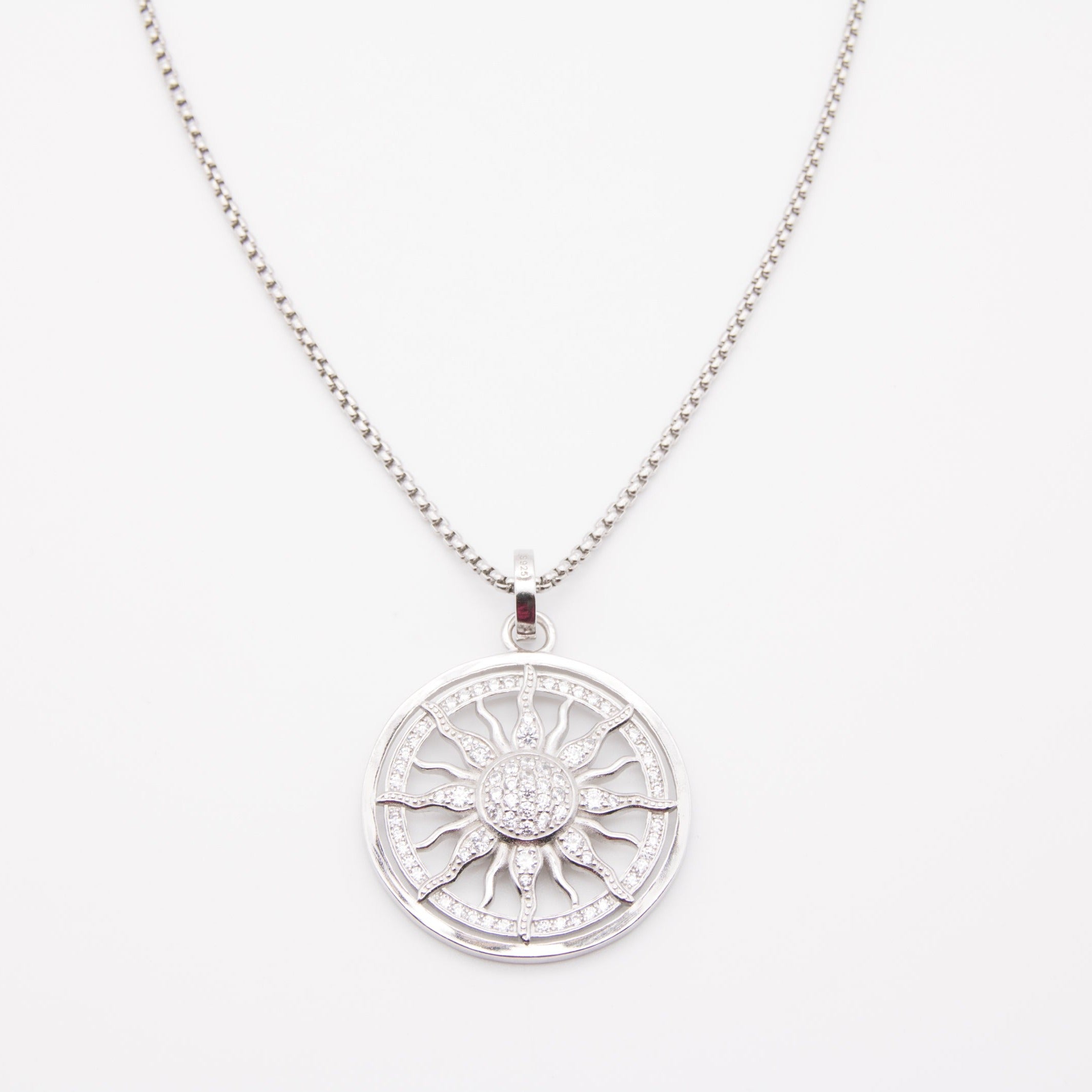 lange Halskette Damen silber