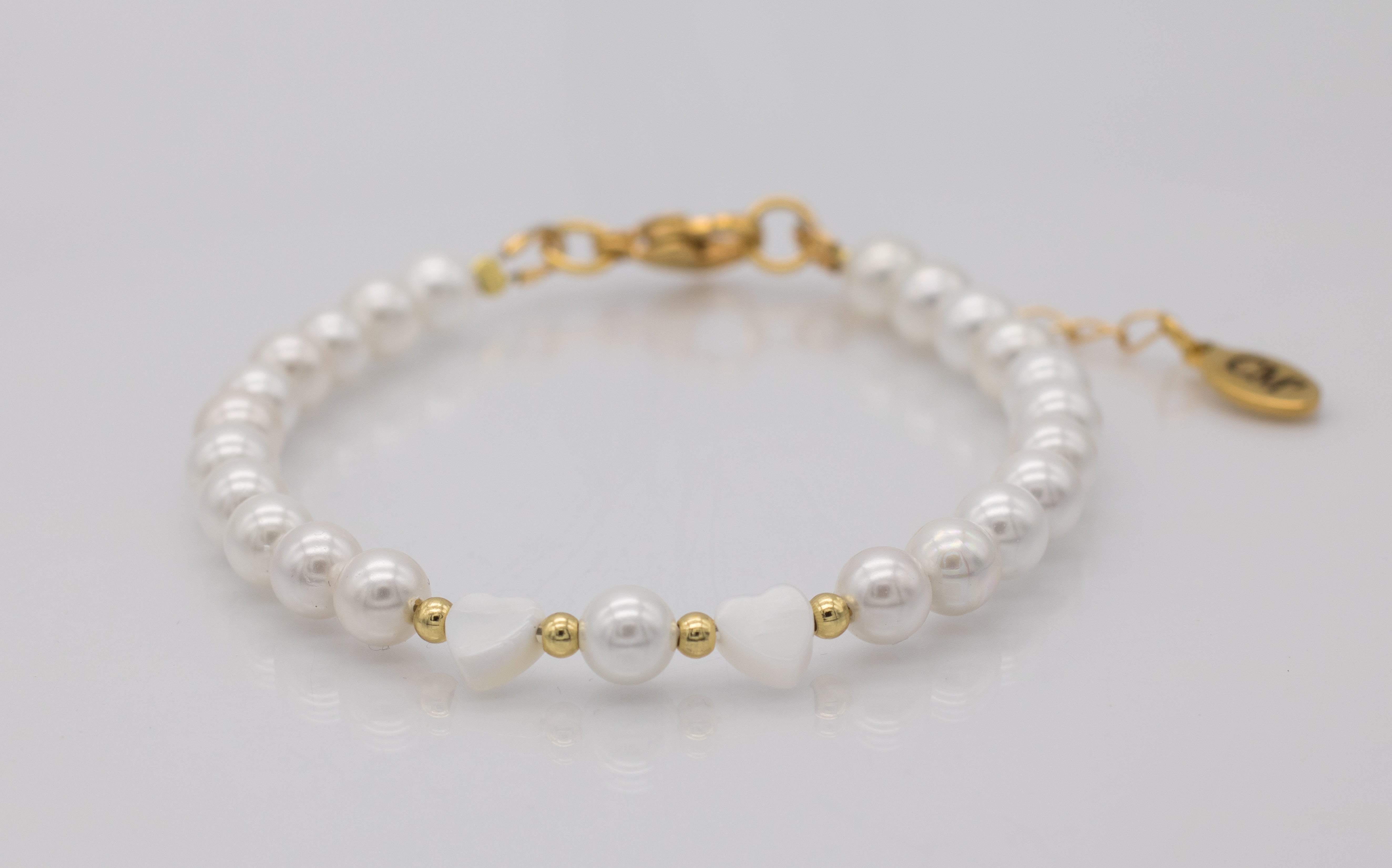 Schmuckset mit Perlen