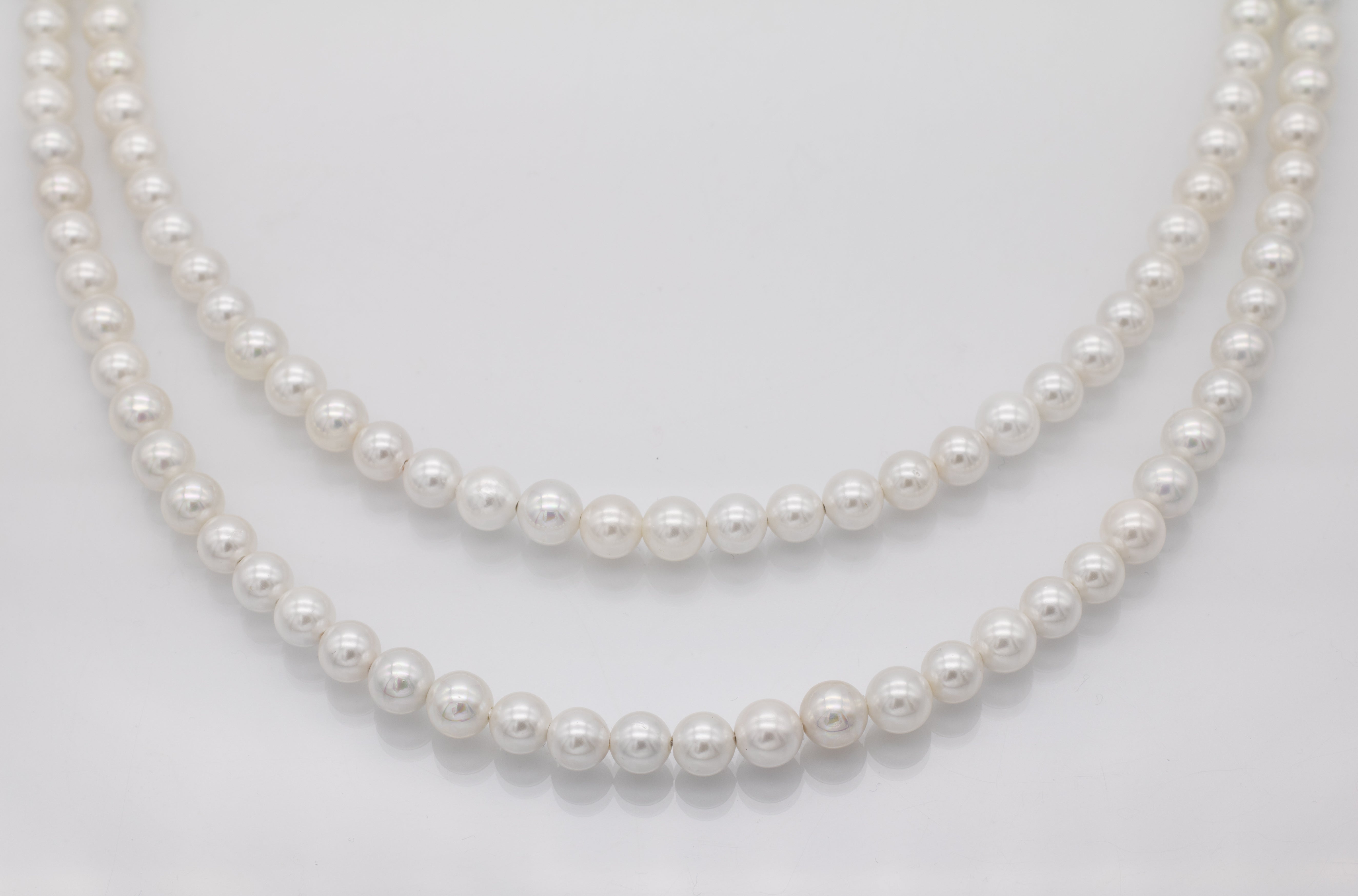 Perlenkette mehrreihig