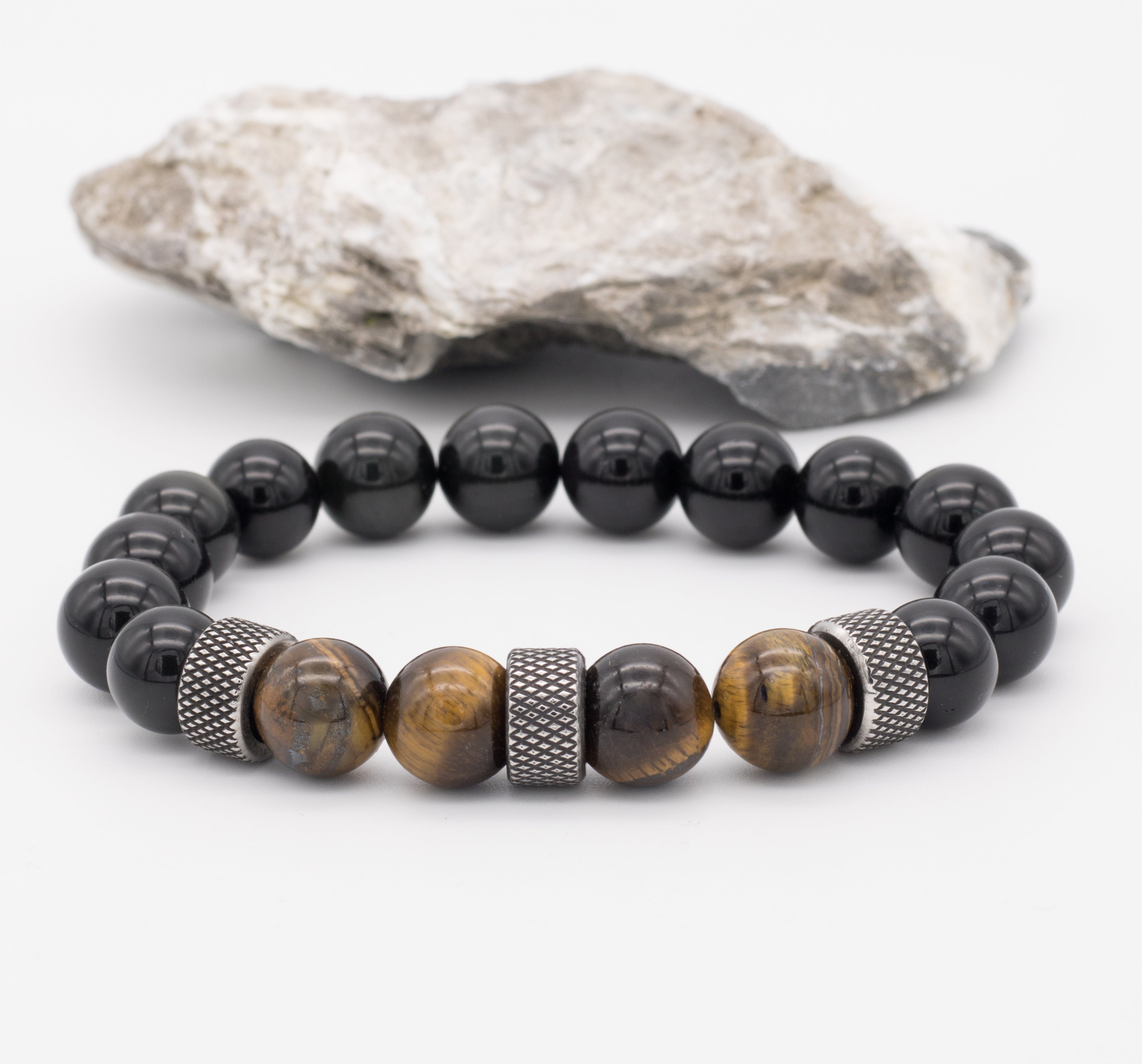 Perlenarmband Edelstahl