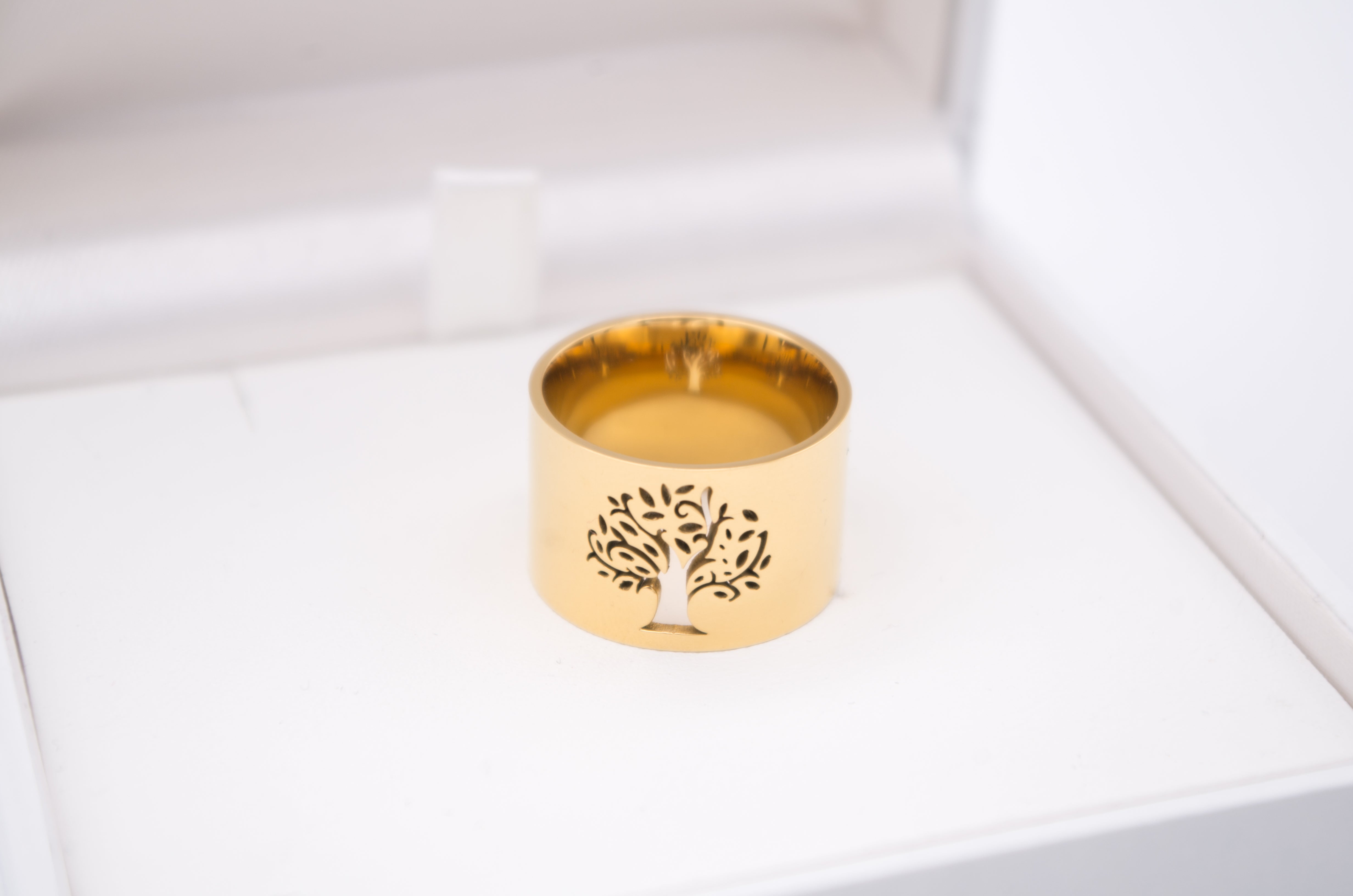 Lebensbaum Ring Gold