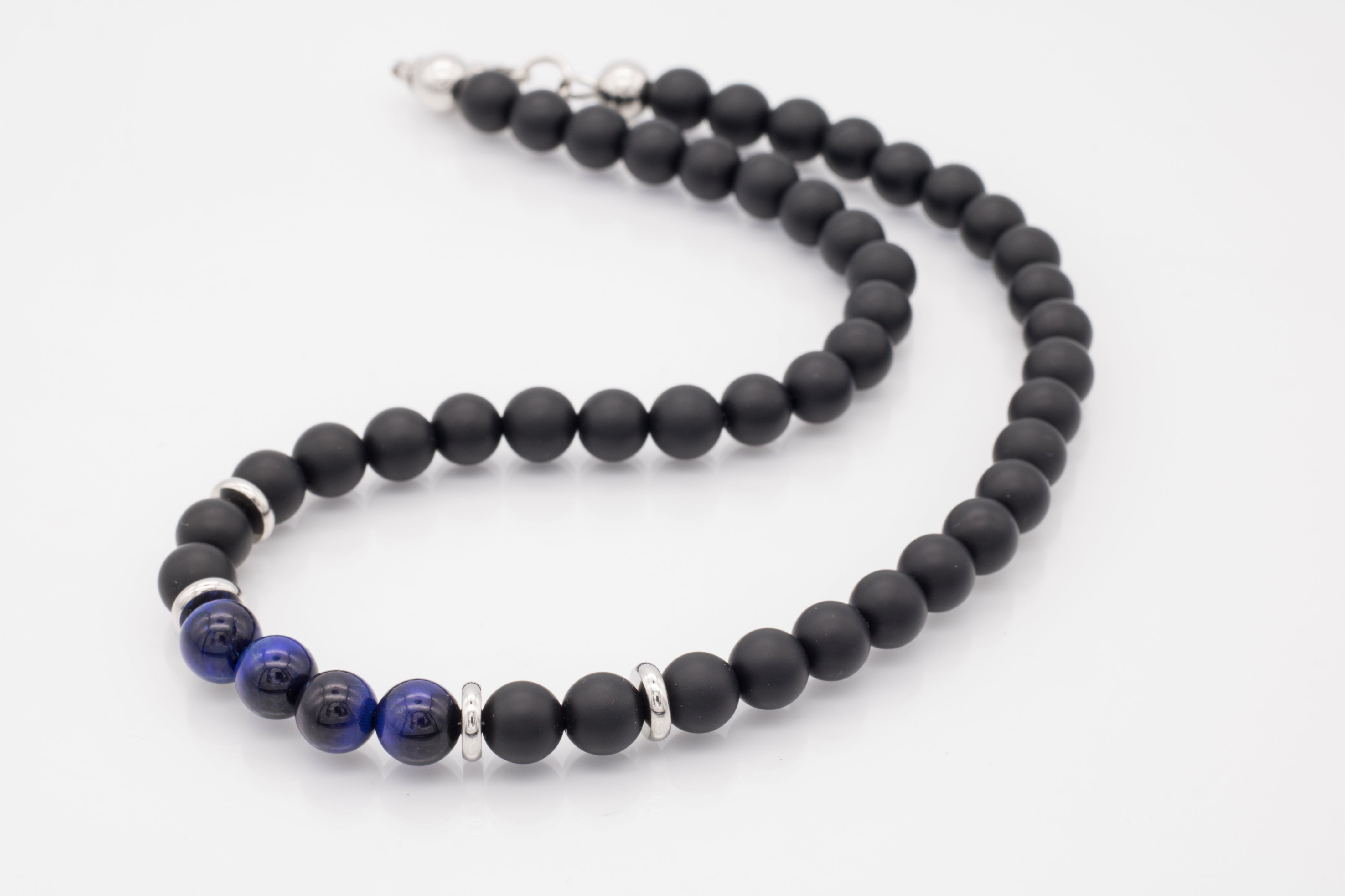 Halskette Mann Perlen