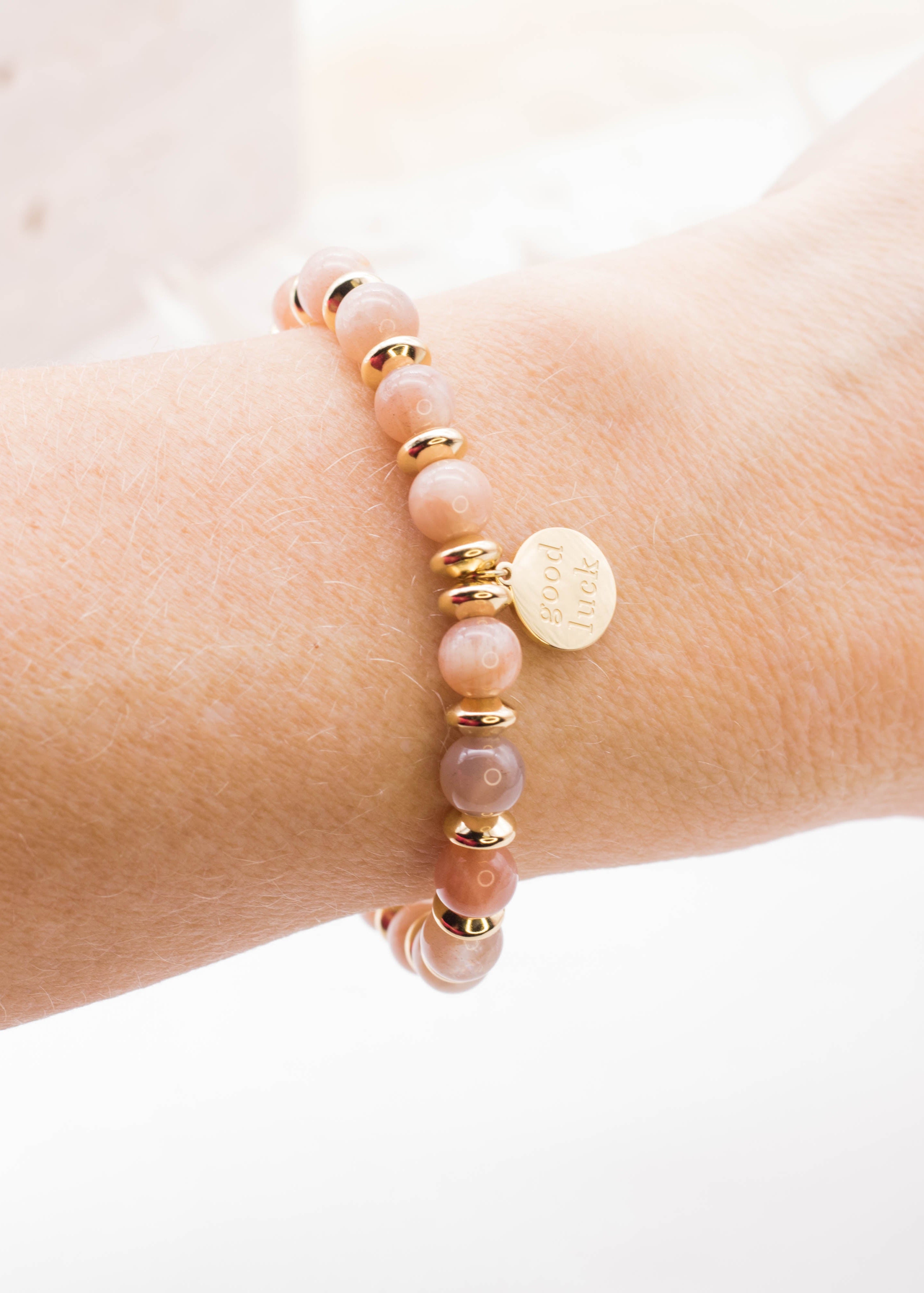 Edelstein Armband "Giulia" Mondstein