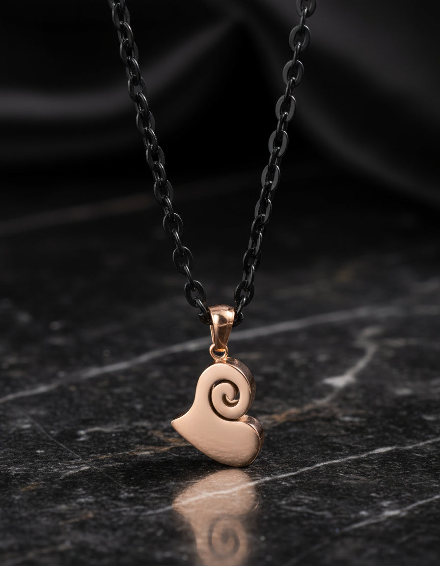 Anhänger Herz rosegold