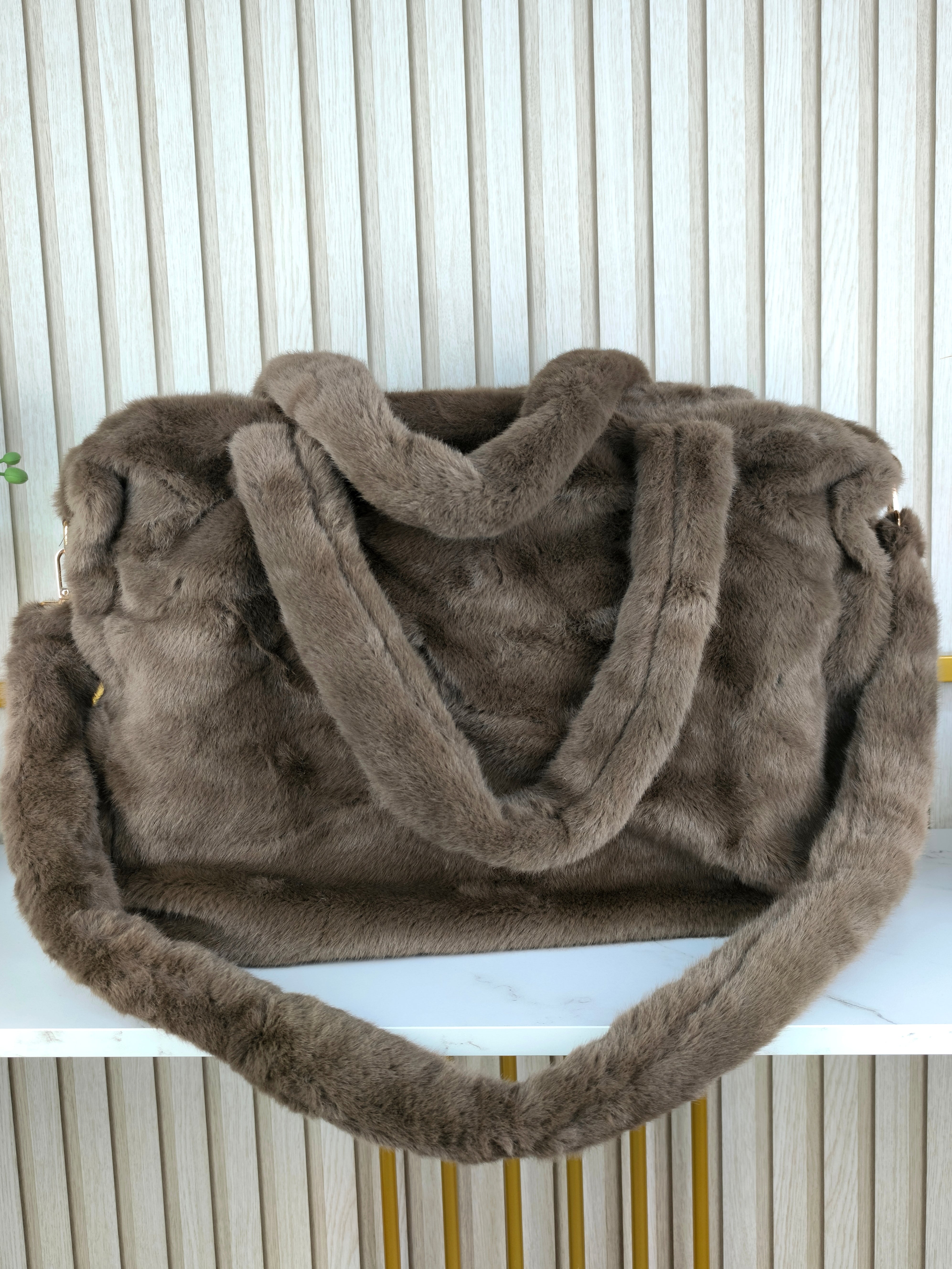 Grosse Felltasche coffee