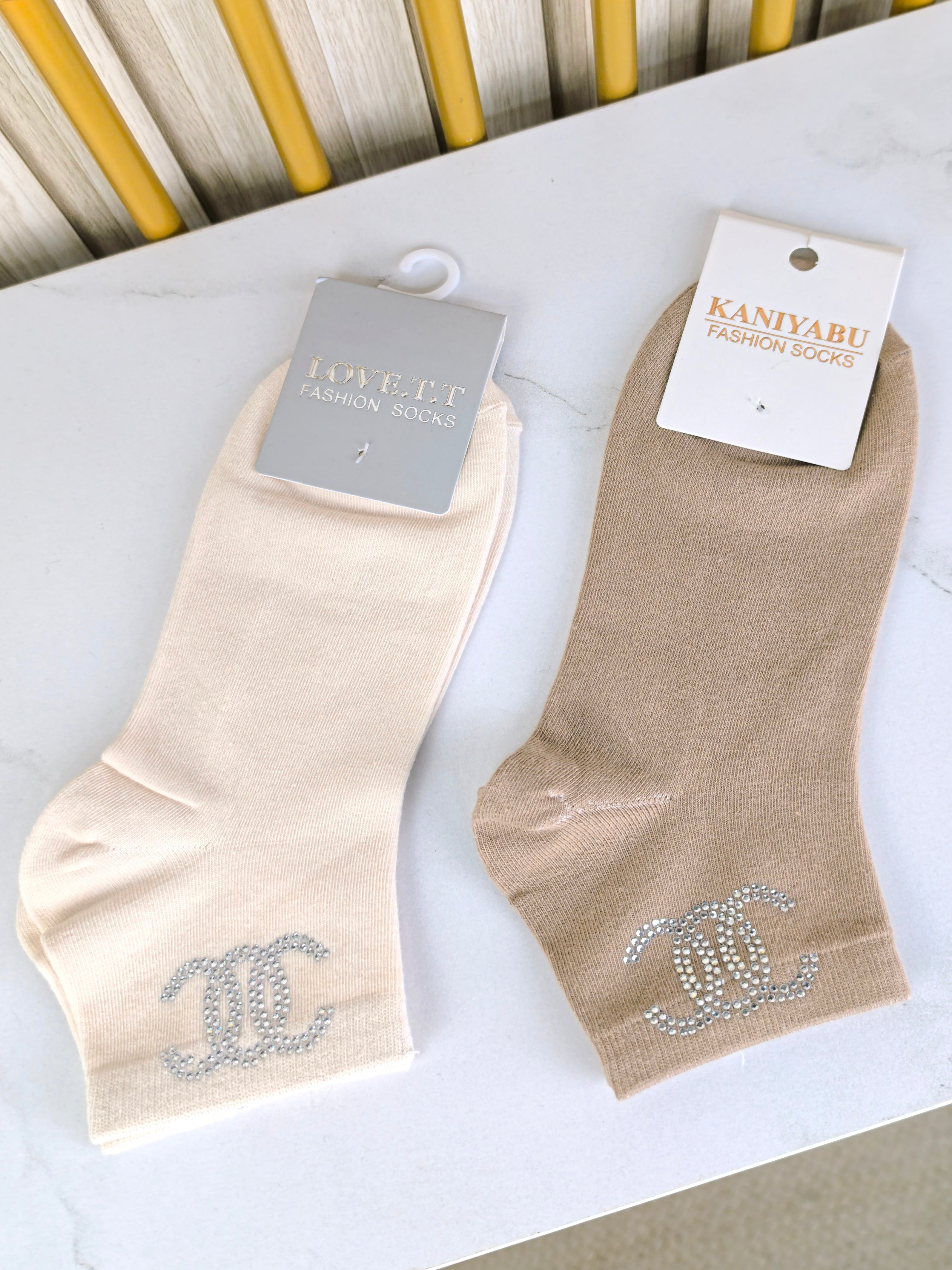 Sneaker - Socken in 2 Farben (36-41)