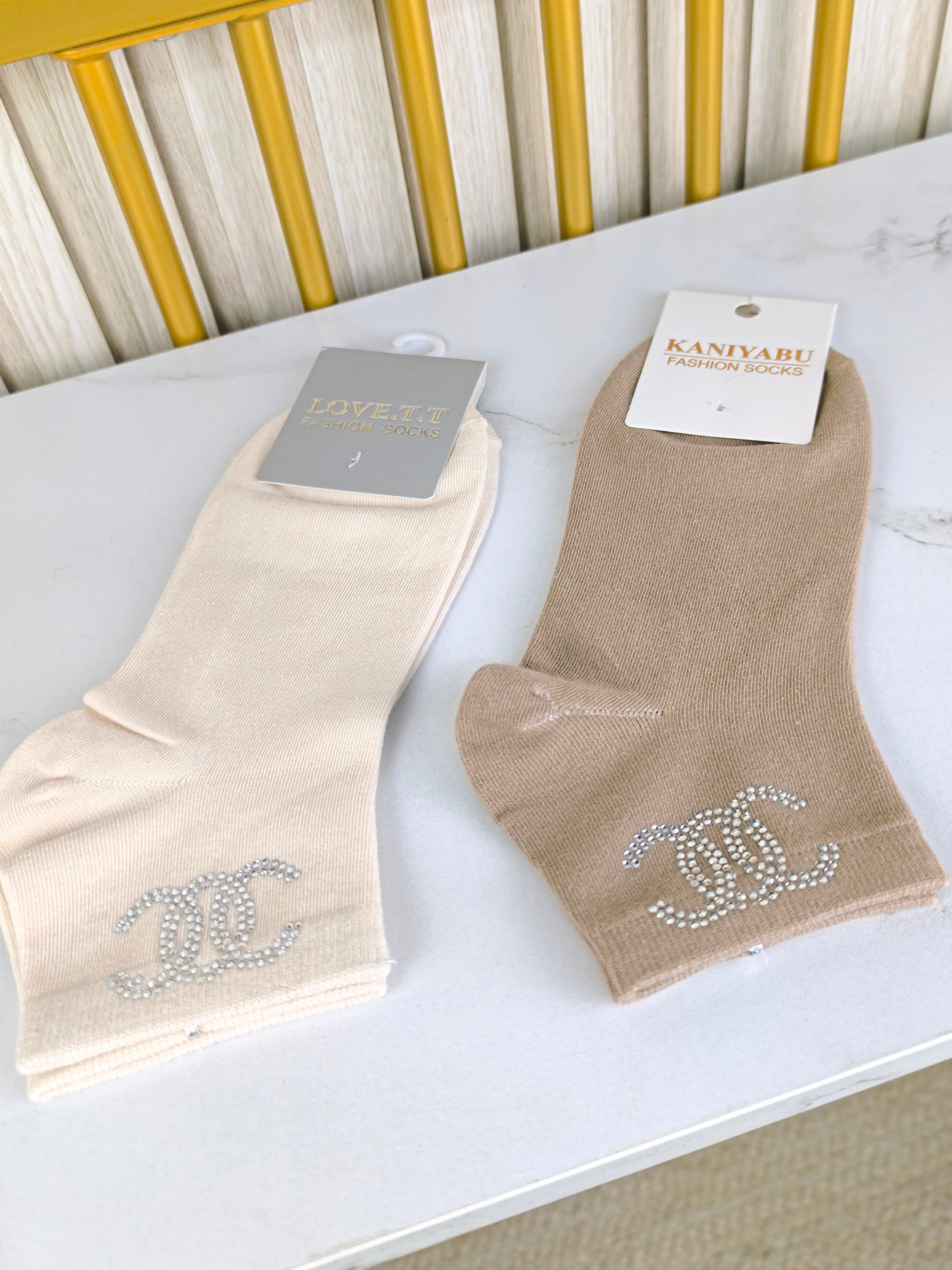 Sneaker - Socken in 2 Farben (36-41)