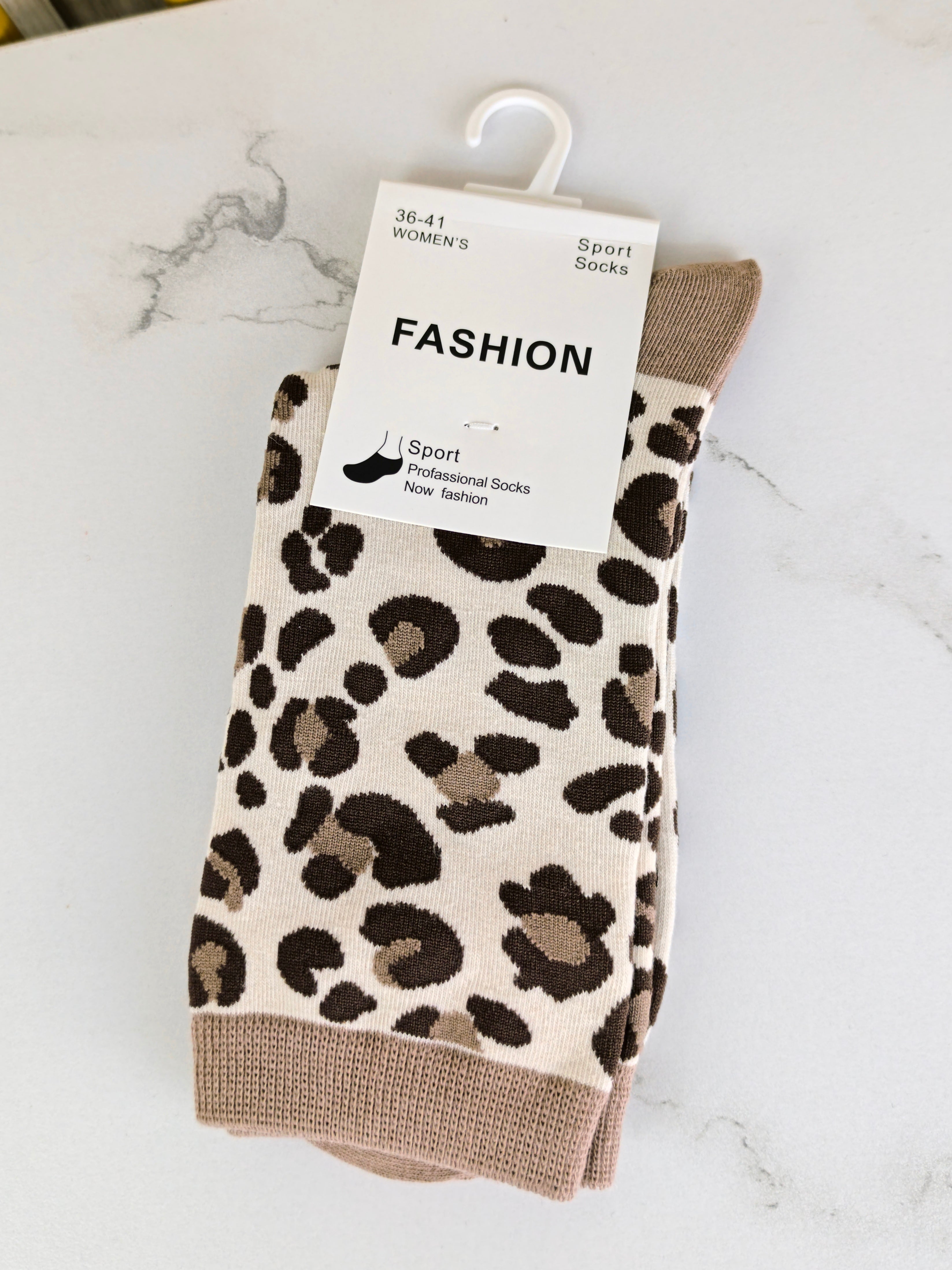 Trendige Socken im Leo Style (36-41)