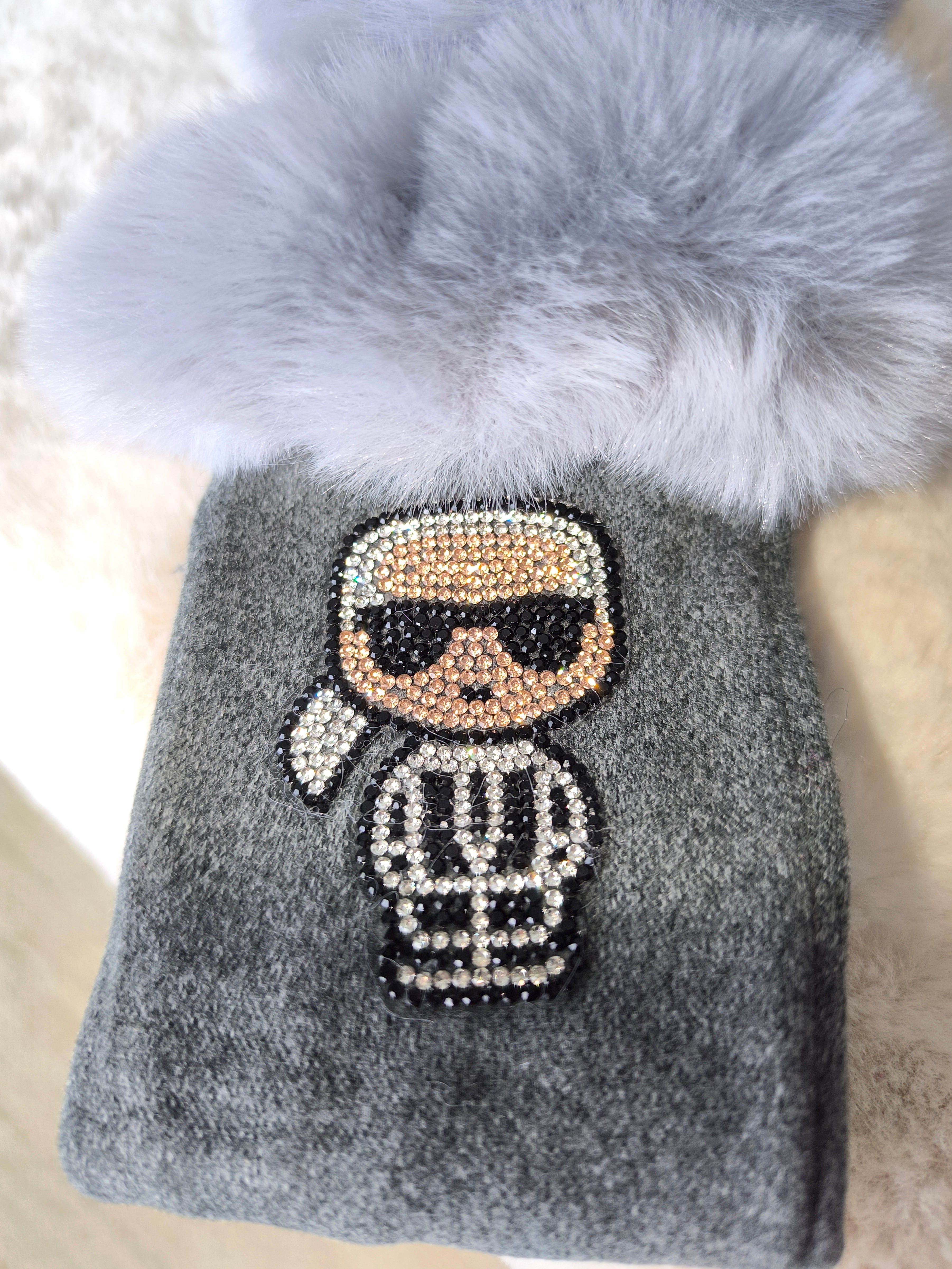 Warme Handschuhe grau in 2 Varianten