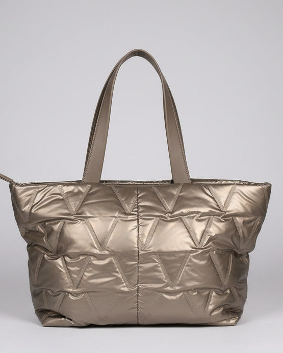 Tragetasche in metallic