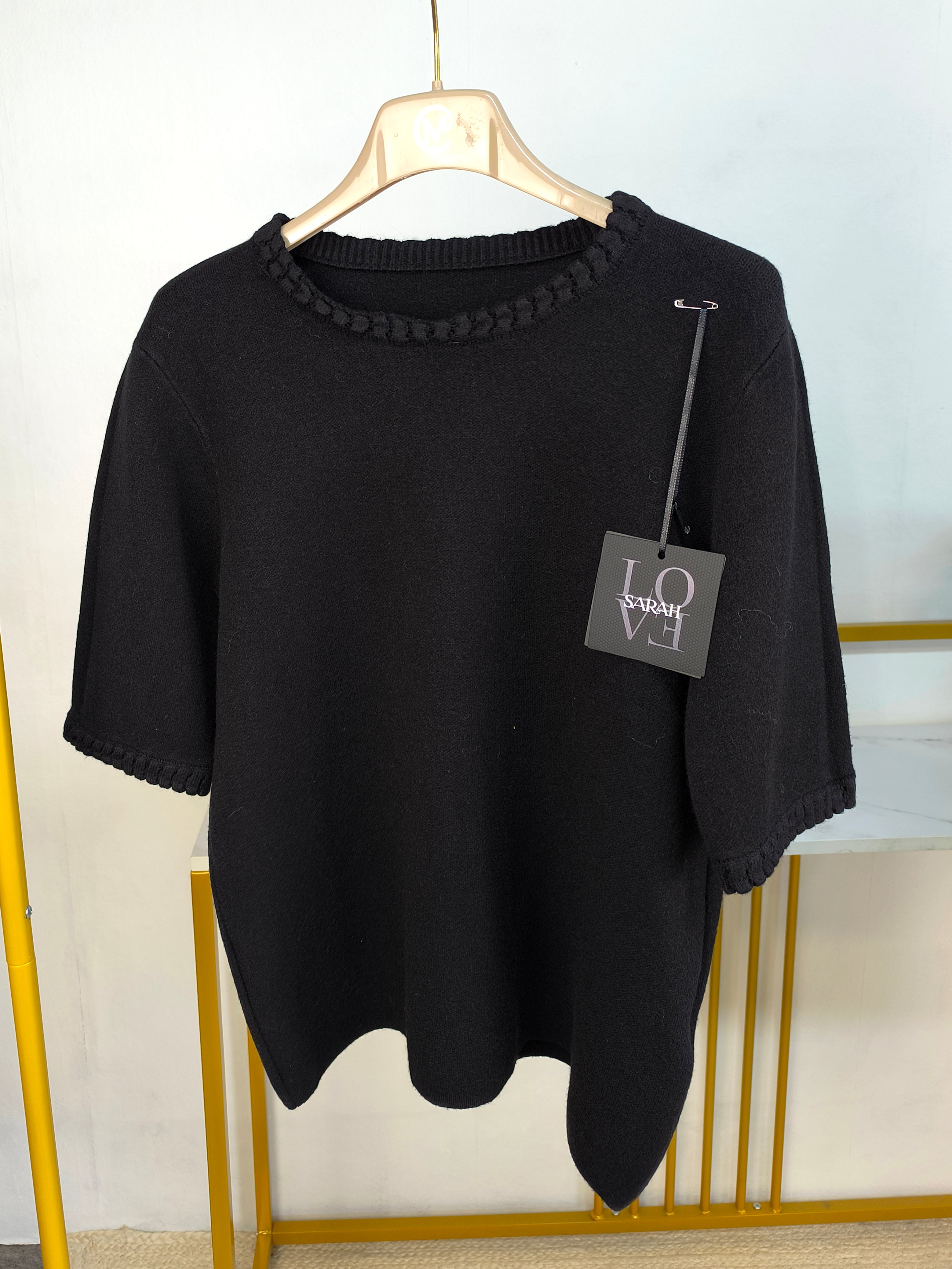 Outfit - Cardigan, Pullover und Shopper Tasche 38-42/44