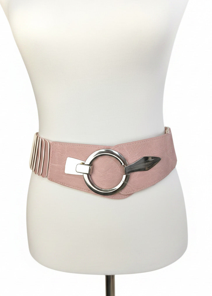Stretch Gürtel altrosa (78 + 83 cm)