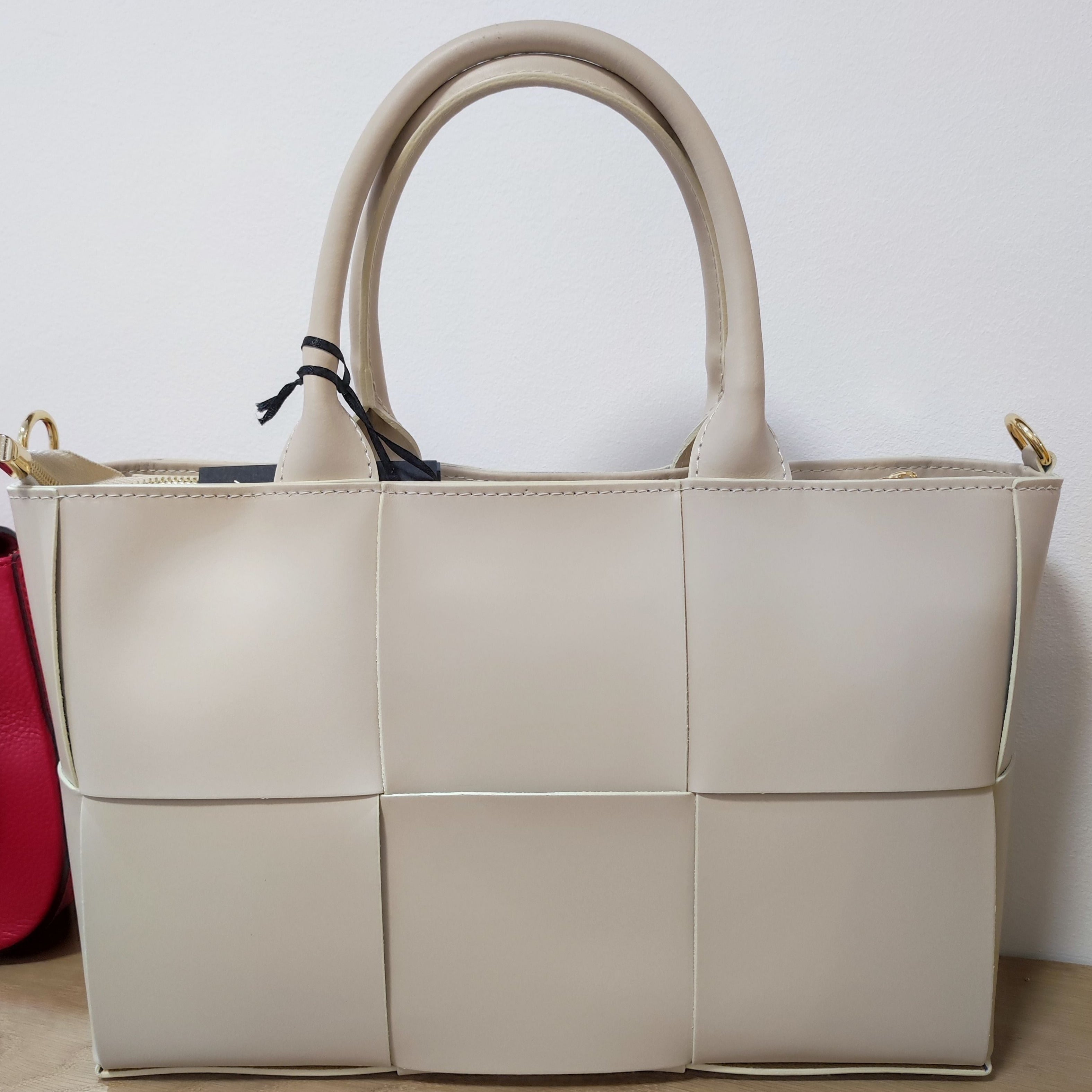 Echt Leder - Handtasche in 2 Farben